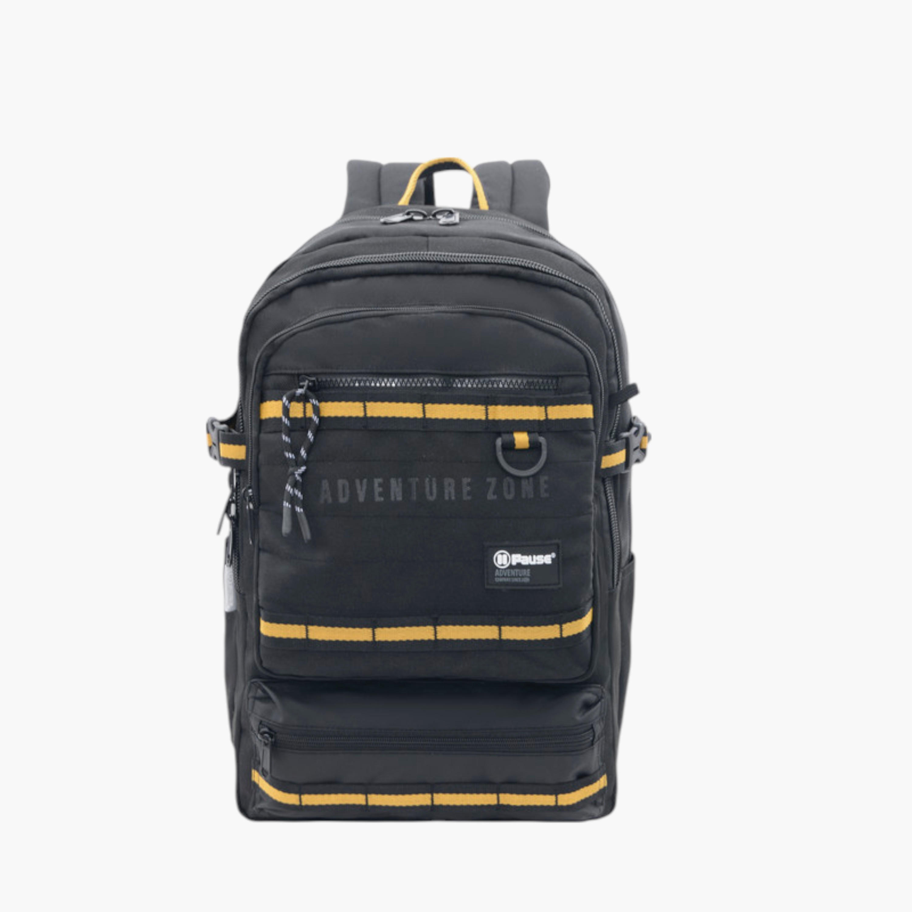 PAUSE Printed School Backpack with Adjustable Shoulder Straps - 12x21 cms-school-bagsandbackpacks-backpacks-image-1