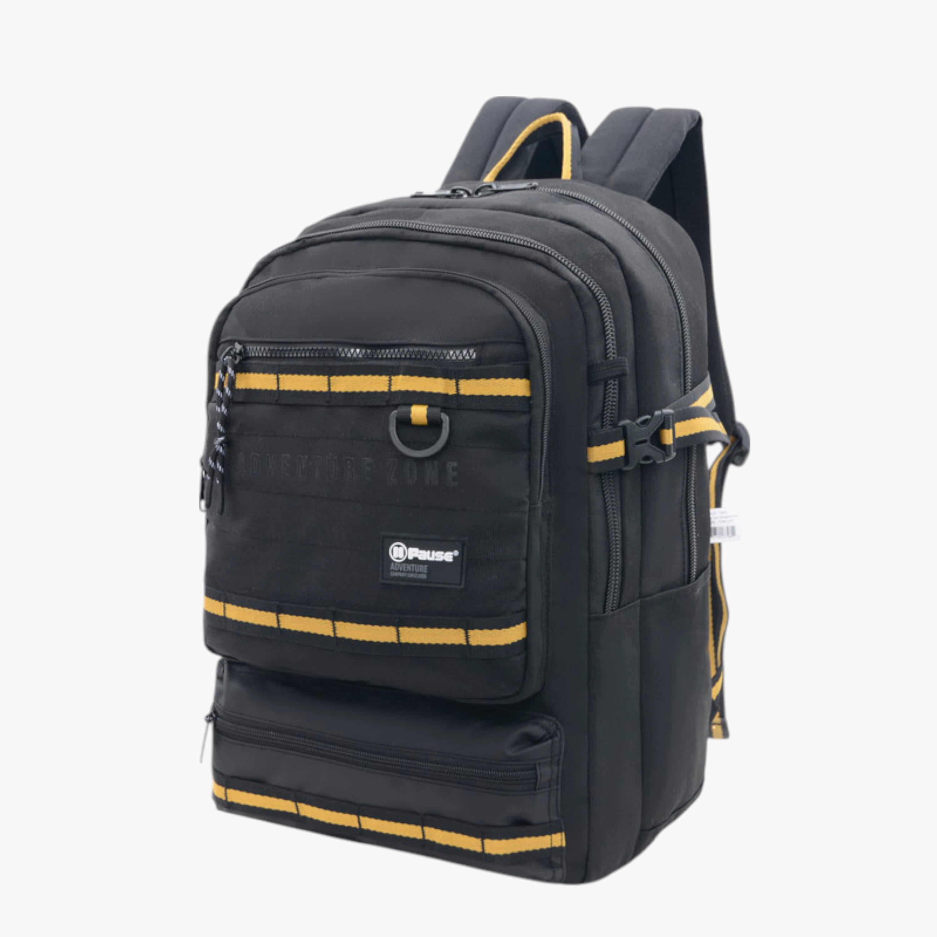 PAUSE Printed School Backpack with Adjustable Shoulder Straps - 12x21 cms-school-bagsandbackpacks-backpacks-image-2