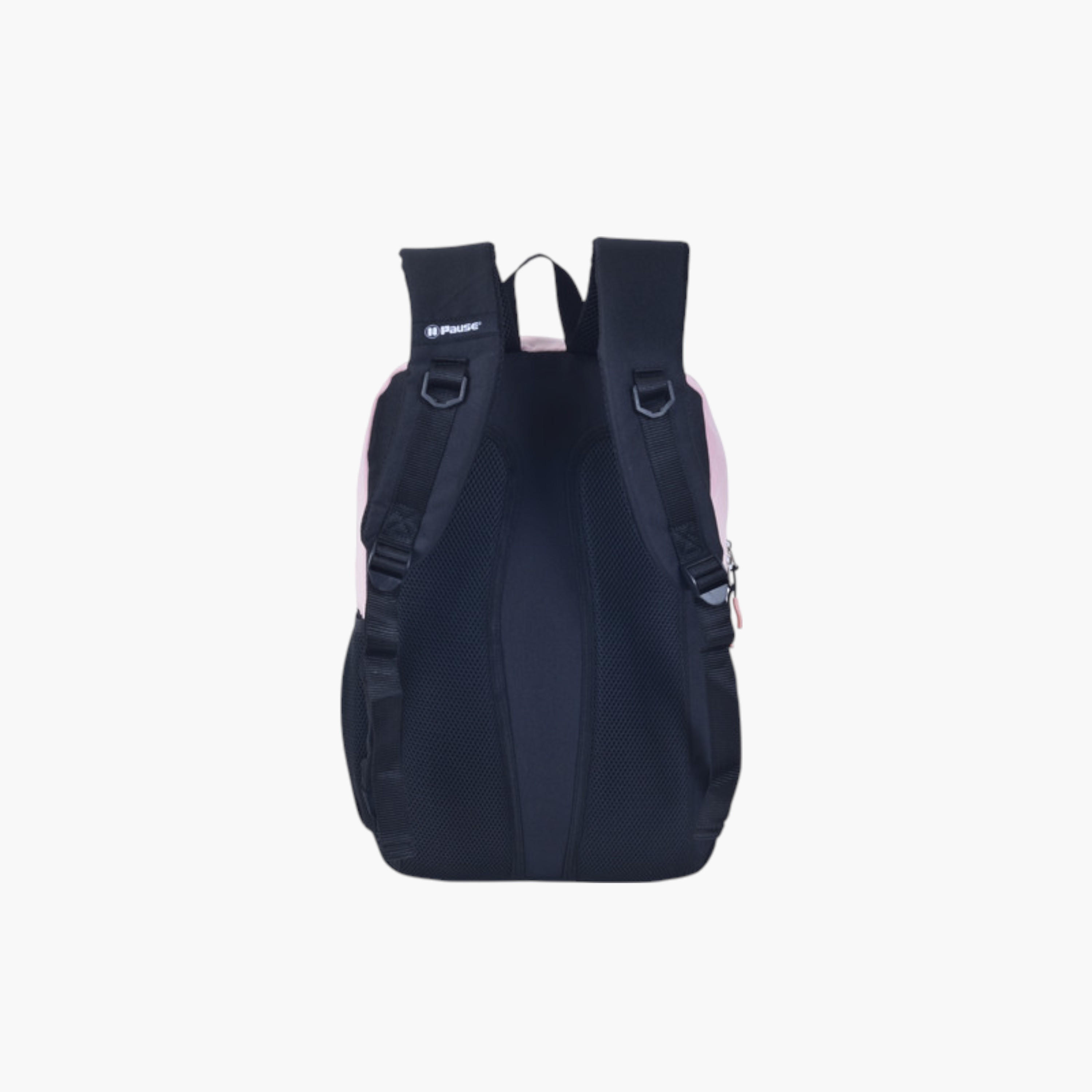 PAUSE Colourblock School Backpack with Adjustable Shoulder Straps - 12x21 cms-school-bagsandbackpacks-backpacks-image-4