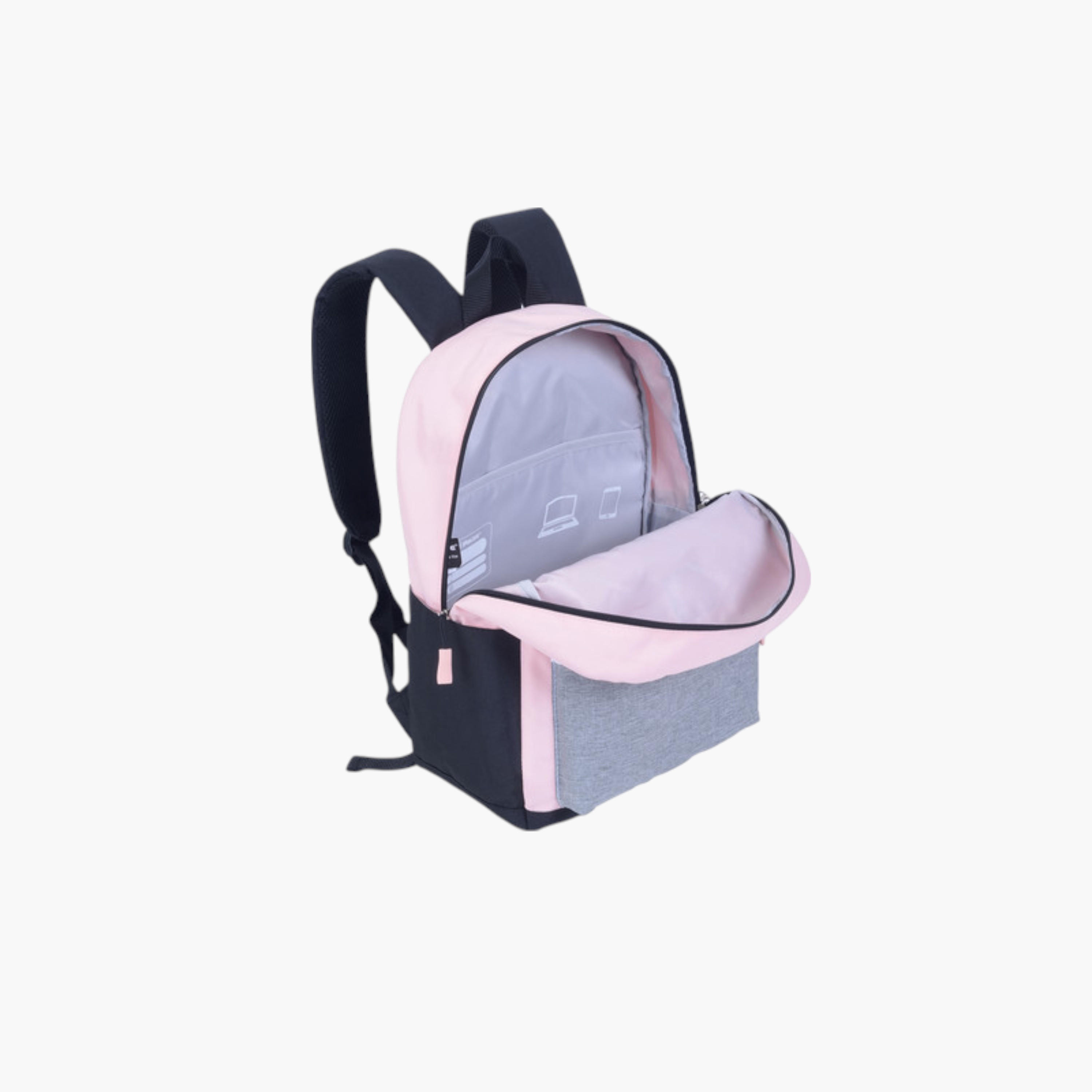 شنطة ظهر مدرسية بحمالات كتف قابلة للتعديل وقوالب ملونة من بوز - 12x21سم-school-bagsandbackpacks-backpacks-image-2