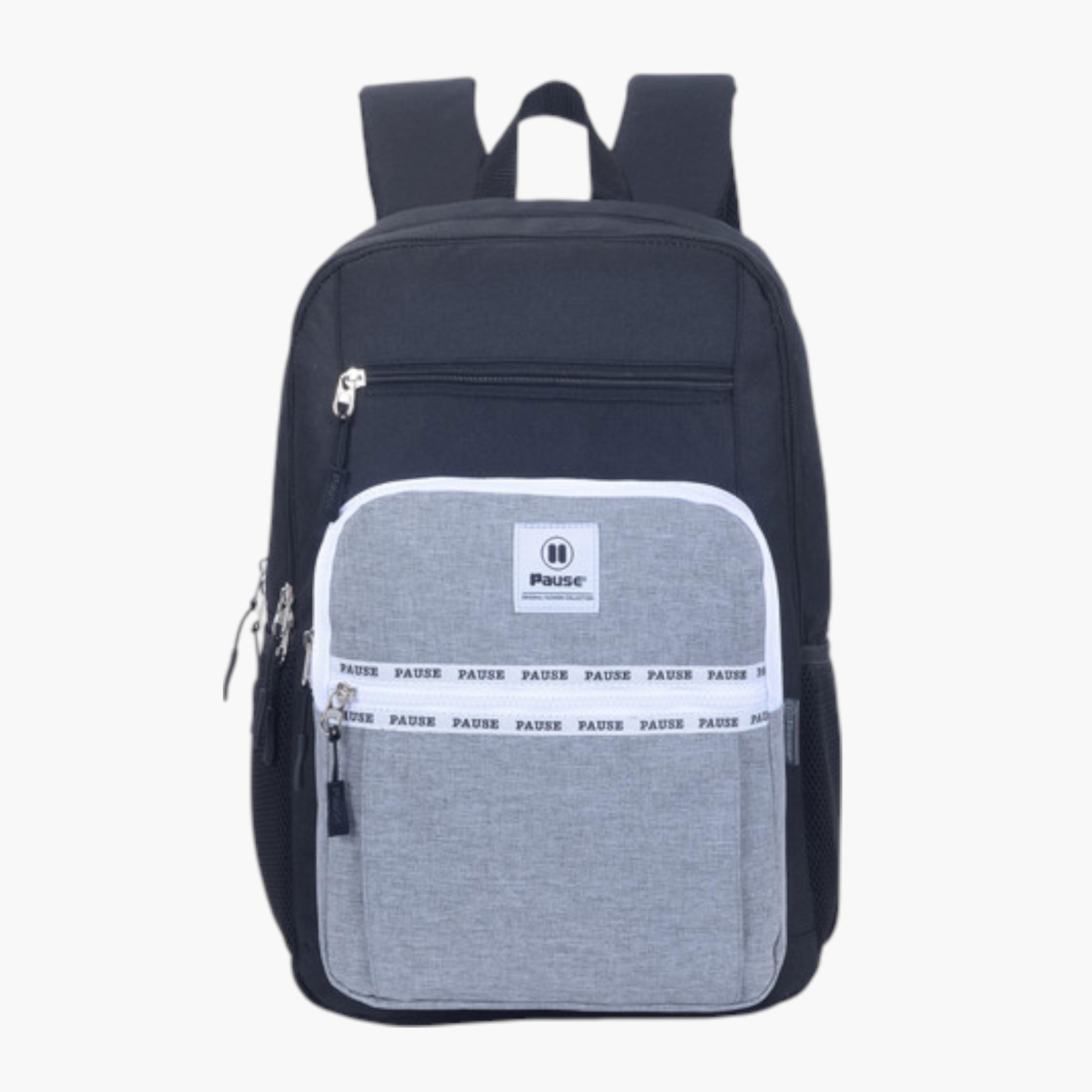 شنطة ظهر مدرسية بحمالات كتف قابلة للتعديل وقوالب ملونة من بوز - 12x21سم-school-bagsandbackpacks-backpacks-image-1
