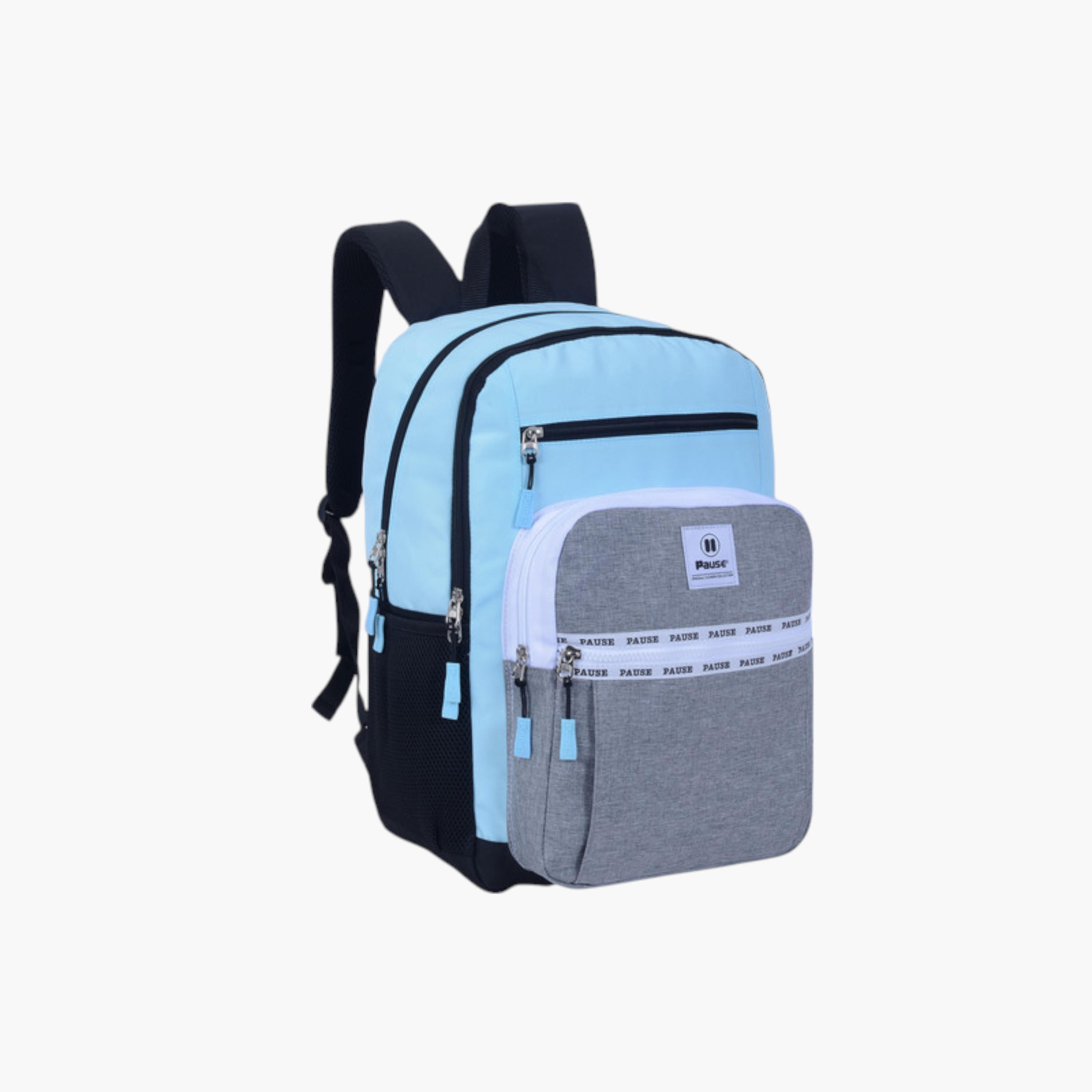 شنطة ظهر مدرسية بحمالات كتف قابلة للتعديل وقوالب ملونة من بوز - 12x21سم-school-bagsandbackpacks-backpacks-image-2