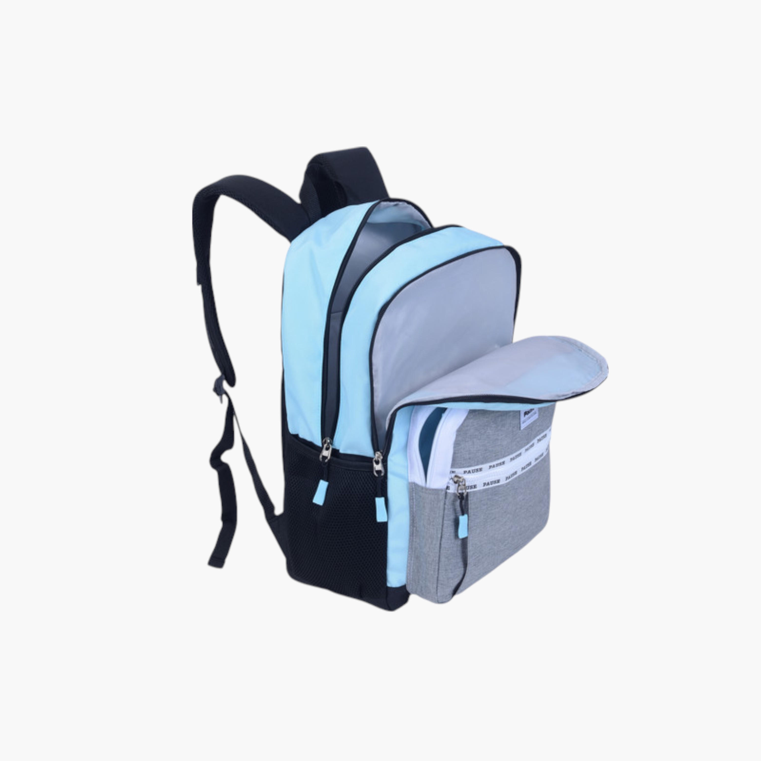 شنطة ظهر مدرسية بحمالات كتف قابلة للتعديل وقوالب ملونة من بوز - 12x21سم-school-bagsandbackpacks-backpacks-image-4