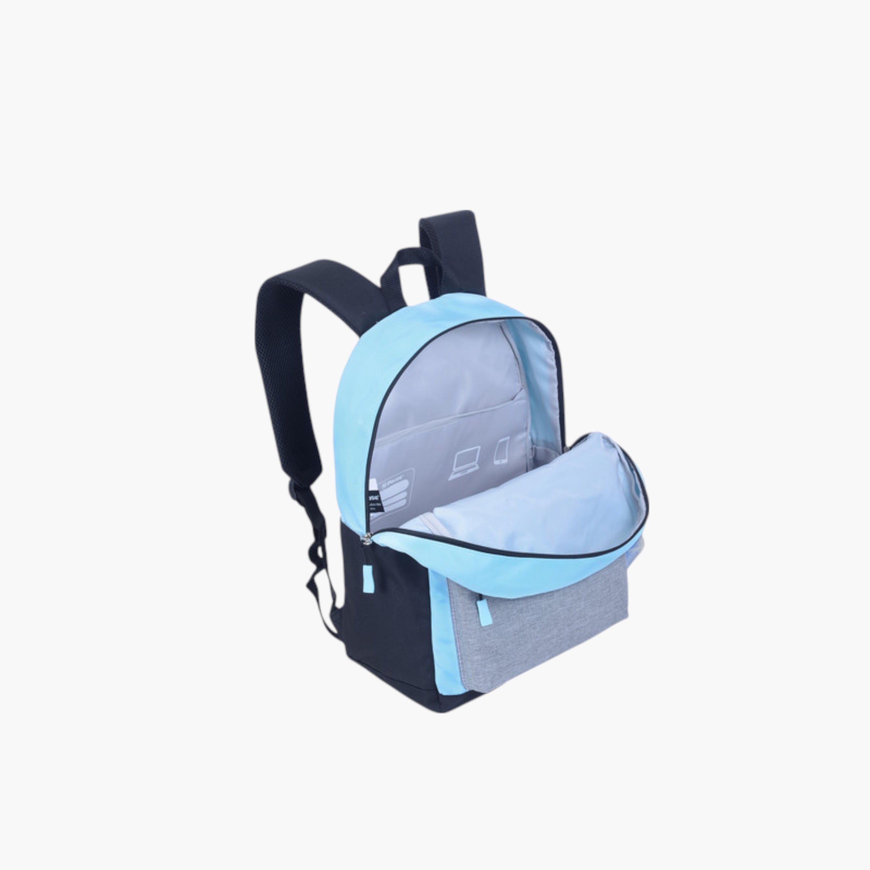 PAUSE Colourblock School Backpack with Adjustable Shoulder Straps - 12x21 cms-school-bagsandbackpacks-backpacks-image-2