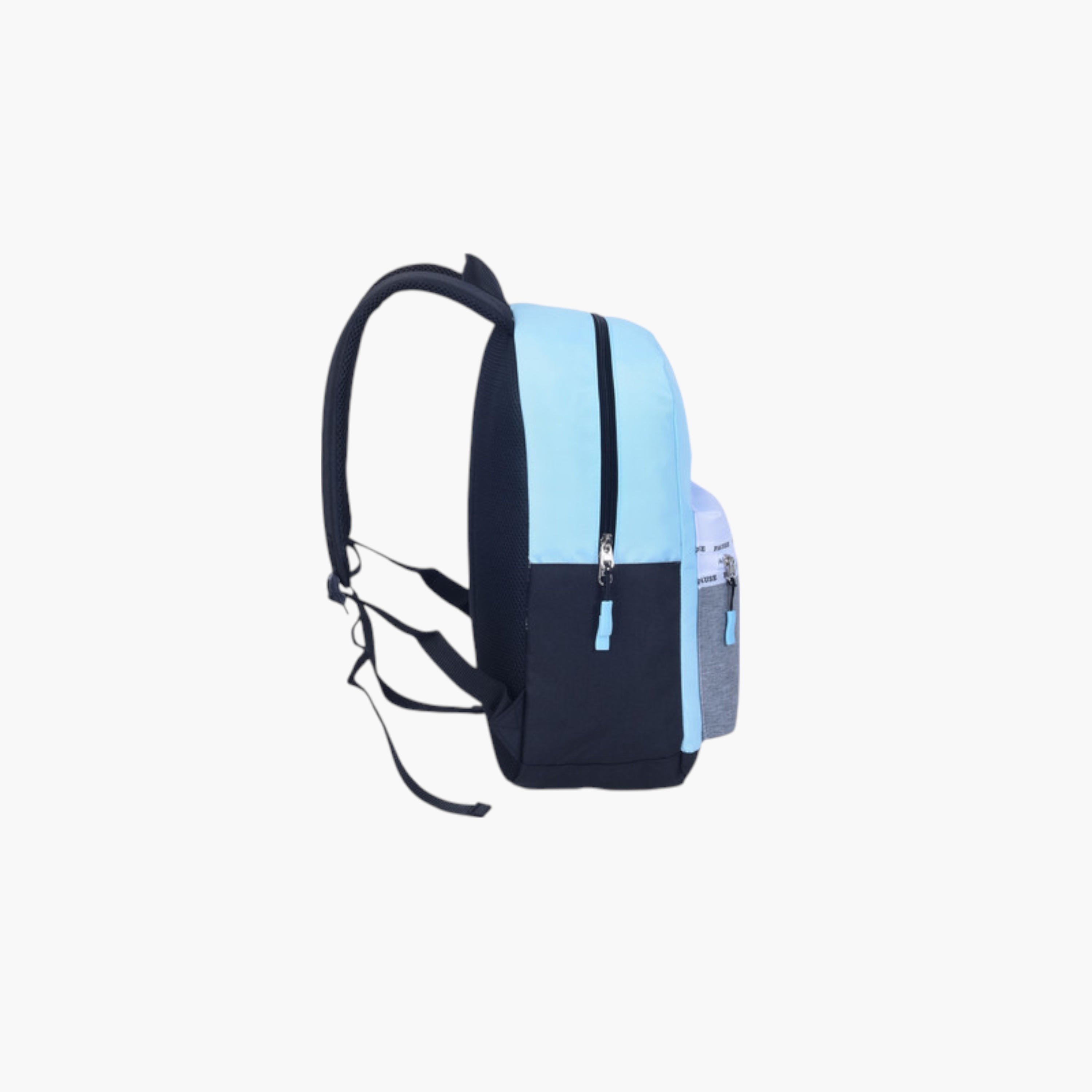 PAUSE Colourblock School Backpack with Adjustable Shoulder Straps - 12x21 cms-school-bagsandbackpacks-backpacks-image-3