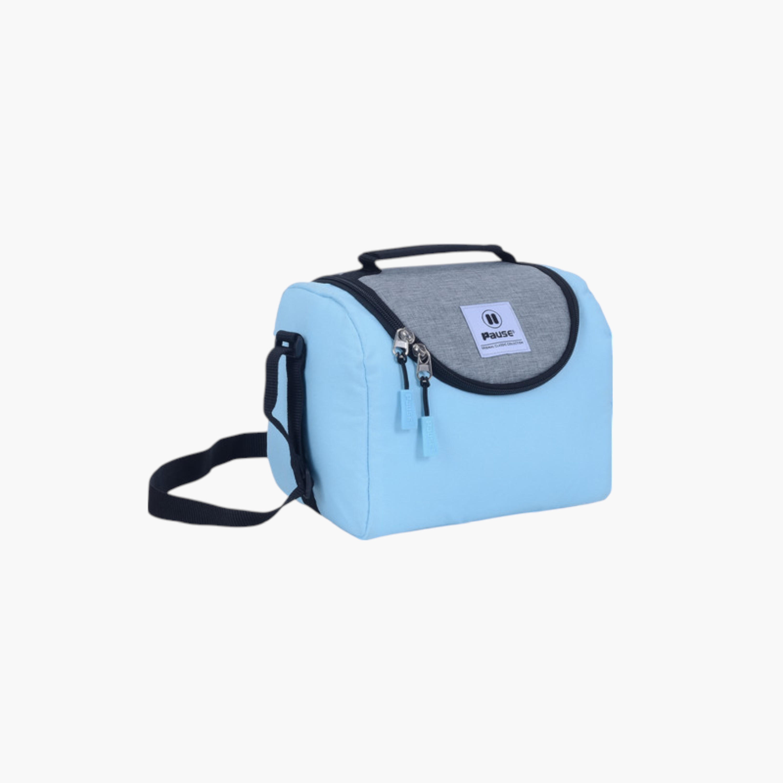 PAUSE Colourblock Insulated Lunch Bag with Zip Closure-school-lunchessentials-lunchbags-image-2