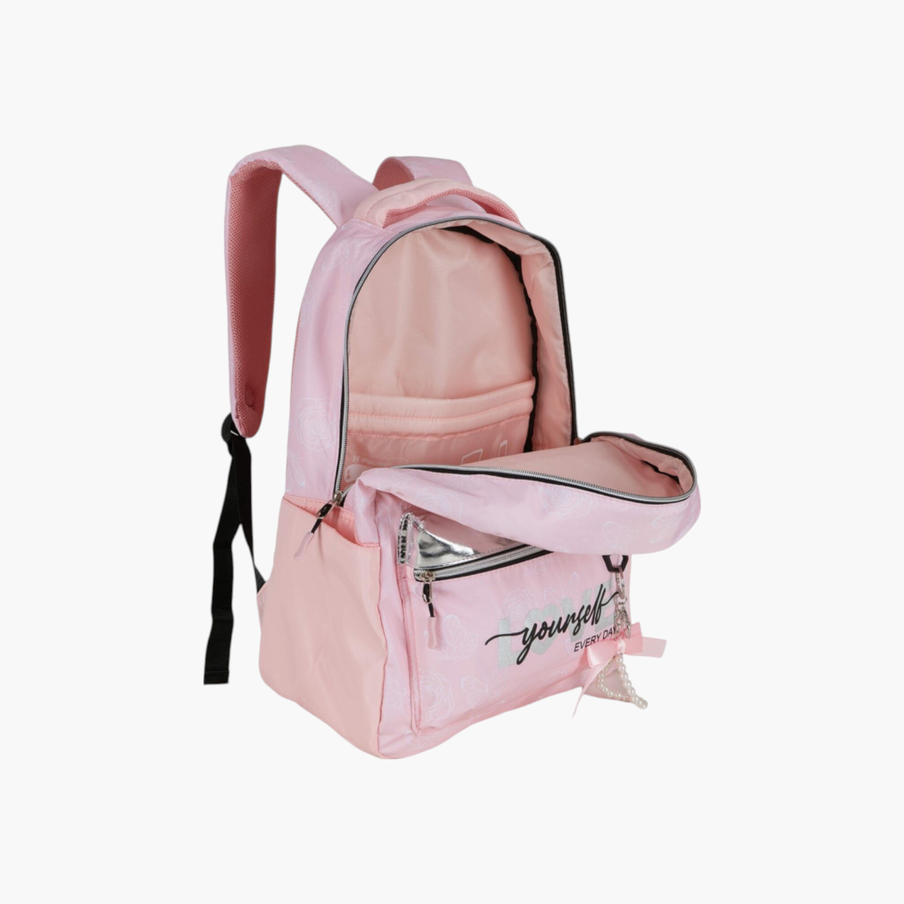 PAUSE Printed School Backpack with Adjustable Shoulder Straps - 12x21 cms-school-bagsandbackpacks-backpacks-image-2