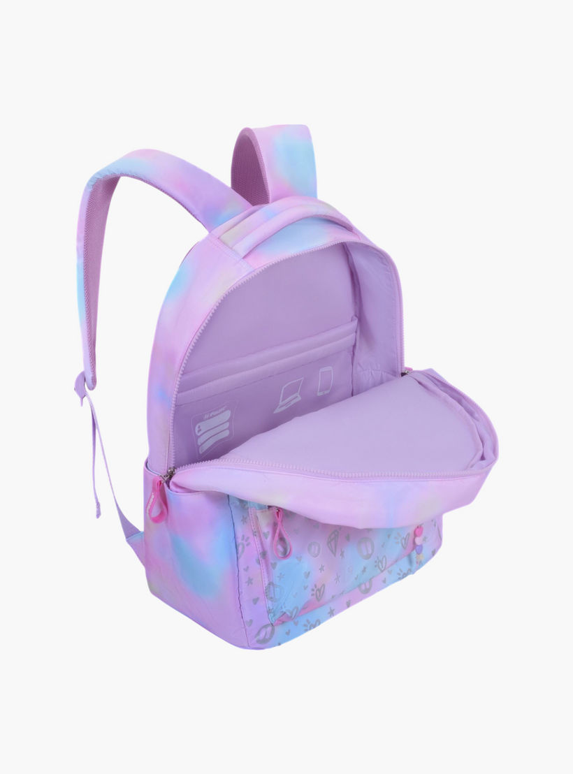 PAUSE Printed School Backpack with Adjustable Shoulder Straps - 12x21 cms-school-bagsandbackpacks-backpacks-image-3