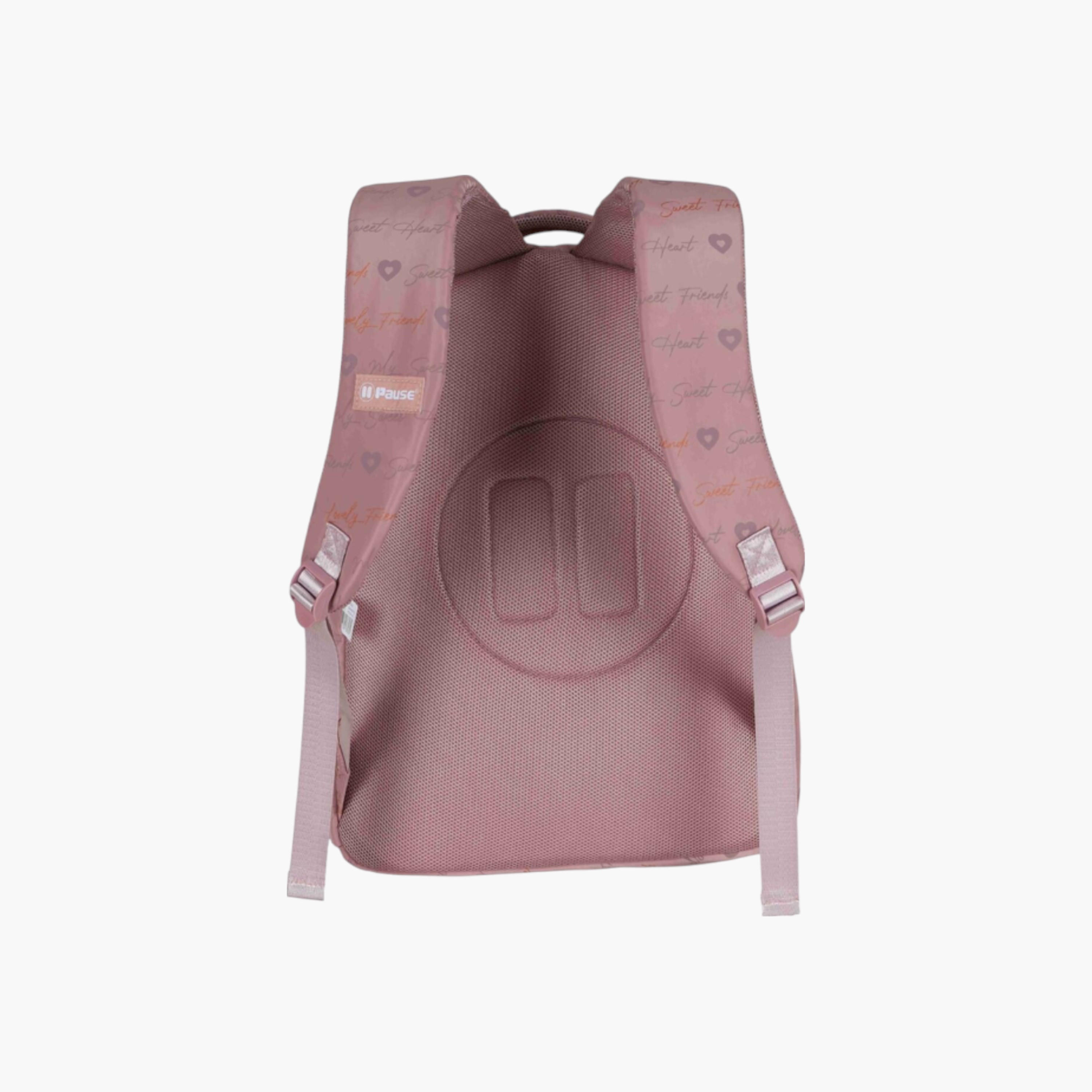 PAUSE Printed Backpack with Adjustable Straps and Zip Closure - 6x12x21 cms-school-bagsandbackpacks-backpacks-image-2
