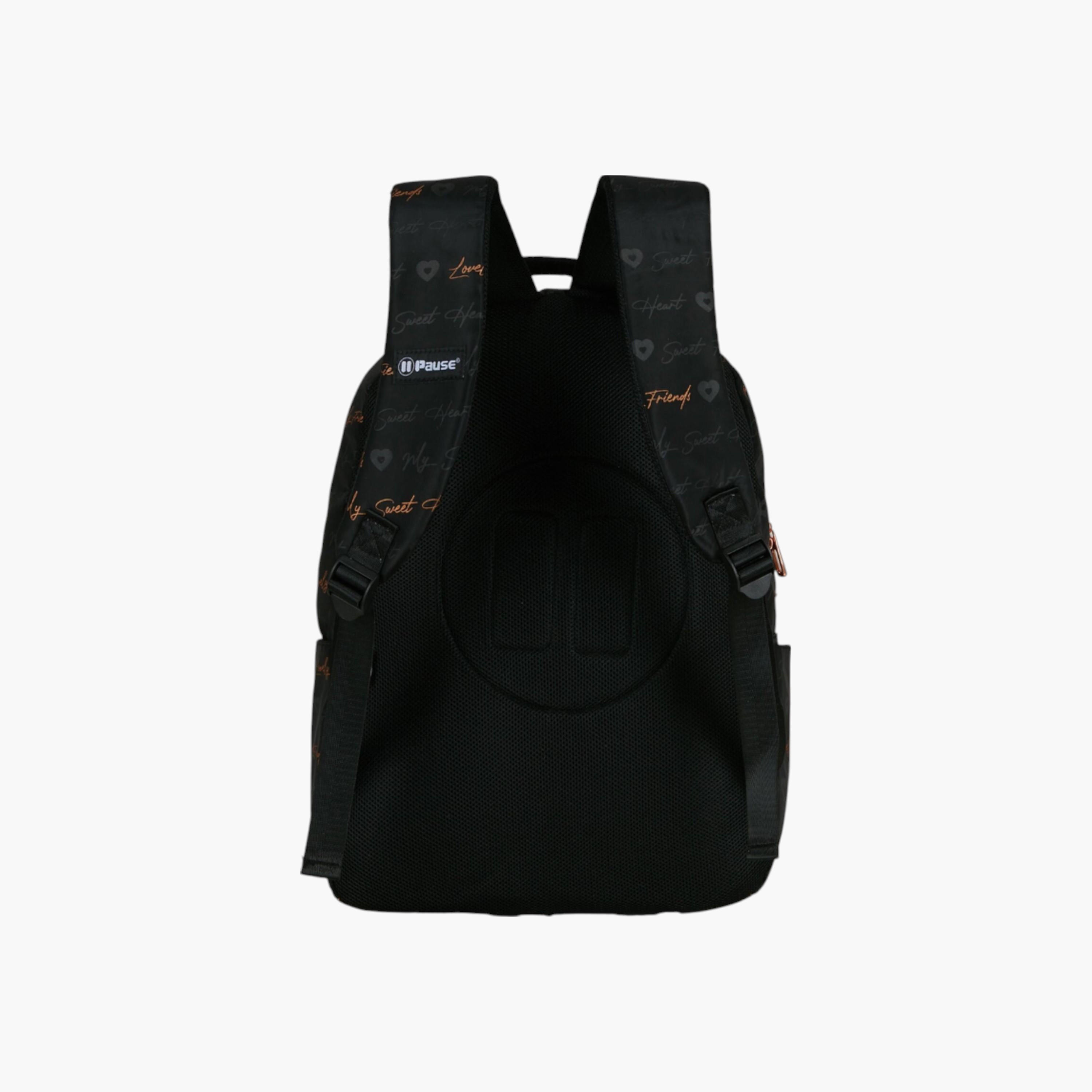 شنطة ظهر بأحزمة قابلة للتعديل وسحاب إغلاق وطبعات من بوز - 6x12x21 سم-school-bagsandbackpacks-backpacks-image-3
