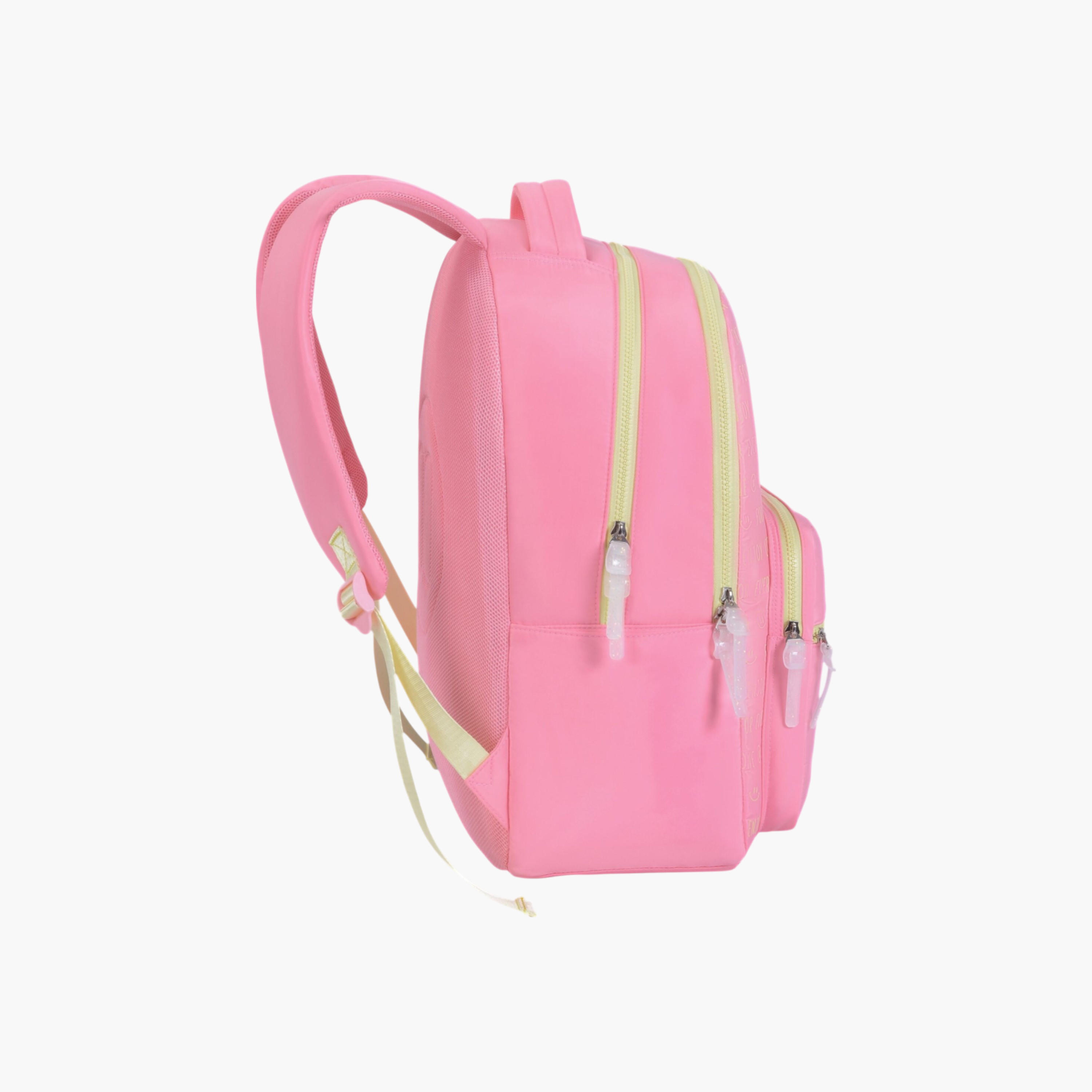 PAUSE Printed Backpack with Adjustable Straps and Zip Closure - 6x12x21 cms-school-bagsandbackpacks-backpacks-image-3