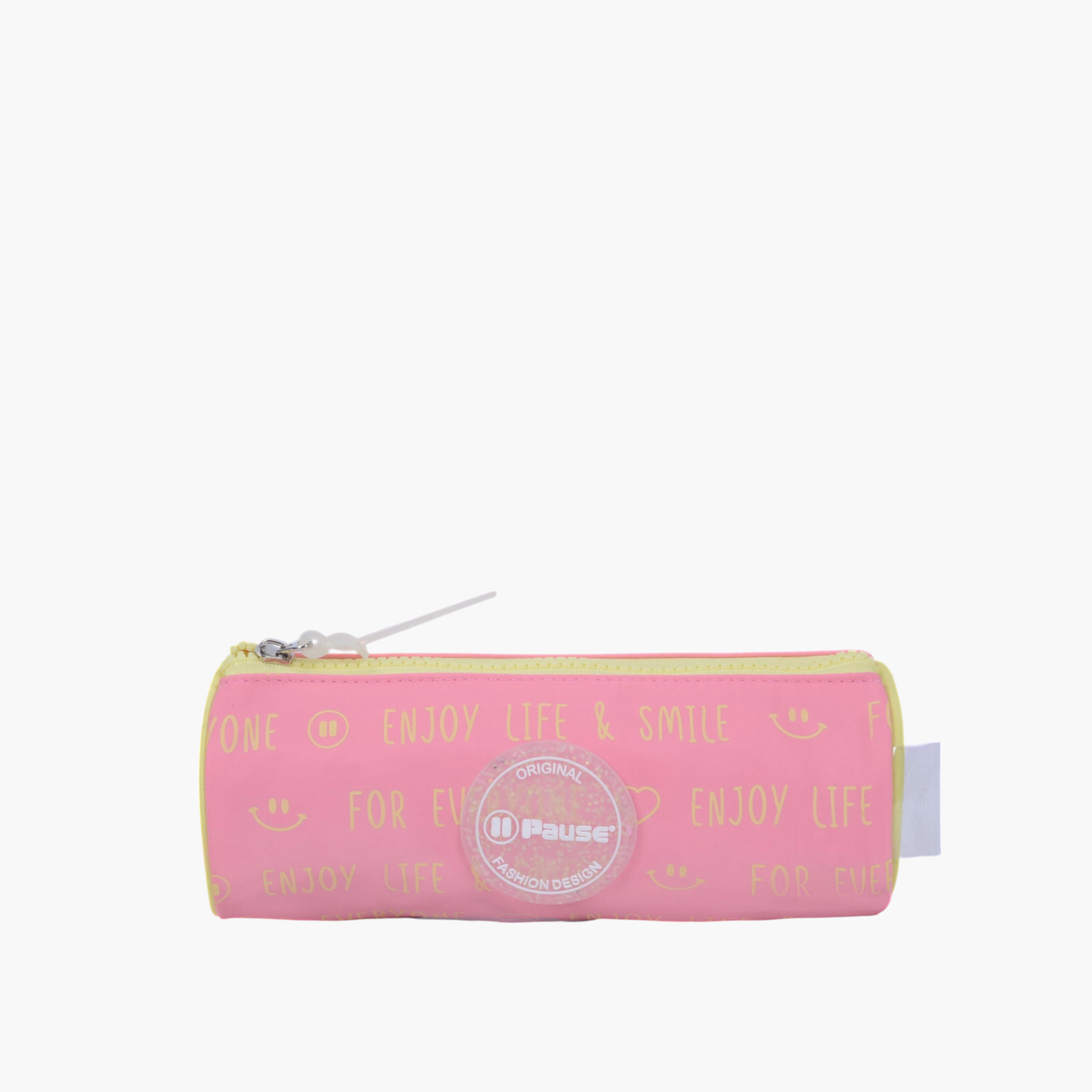 مقلمة بسحاب إغلاق وطبعات من بوز-school-stationery-pencilcases-image-1