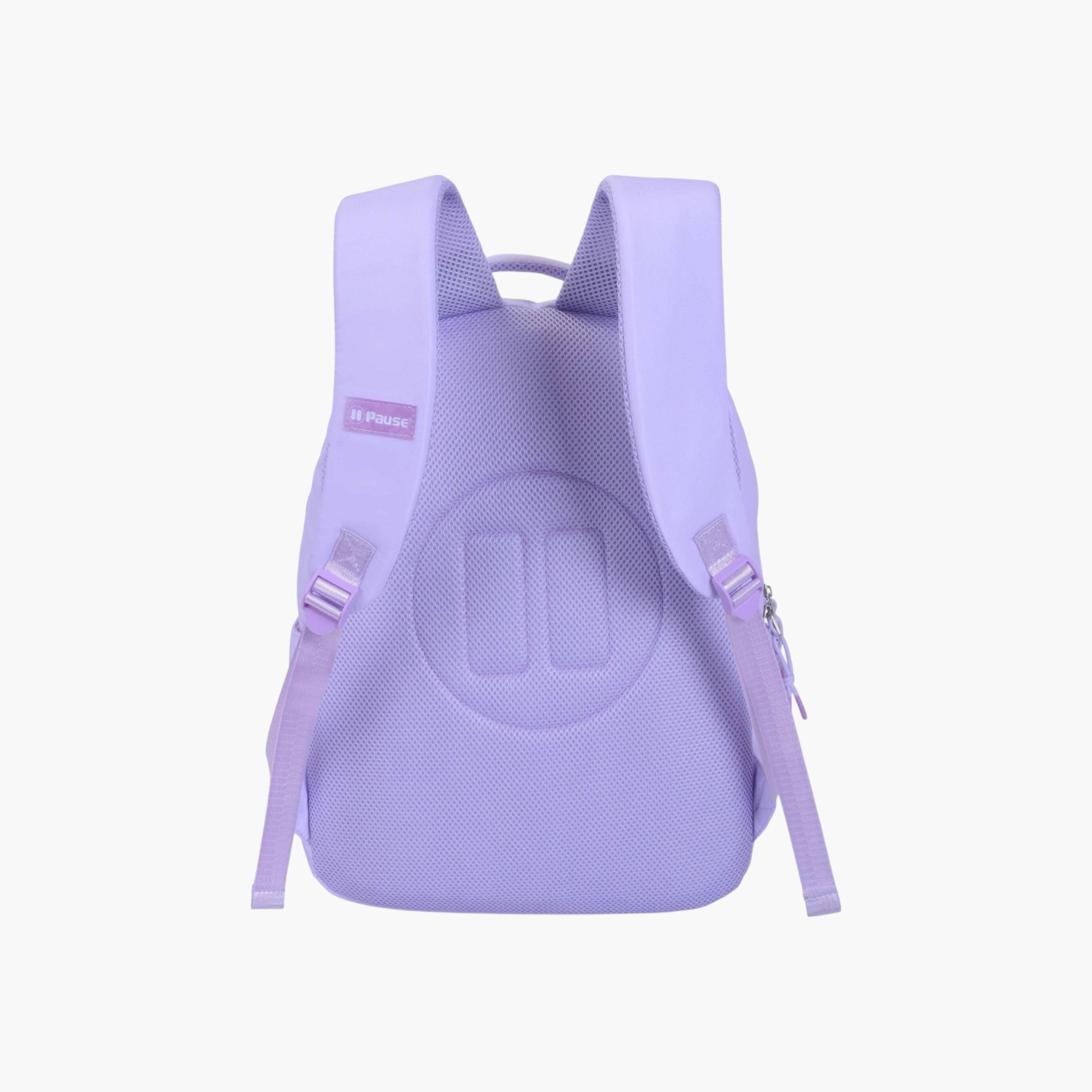 PAUSE Floral Print Backpack with Adjustable Straps and Zip Closure - 6x12x21 cms-school-bagsandbackpacks-backpacks-image-3