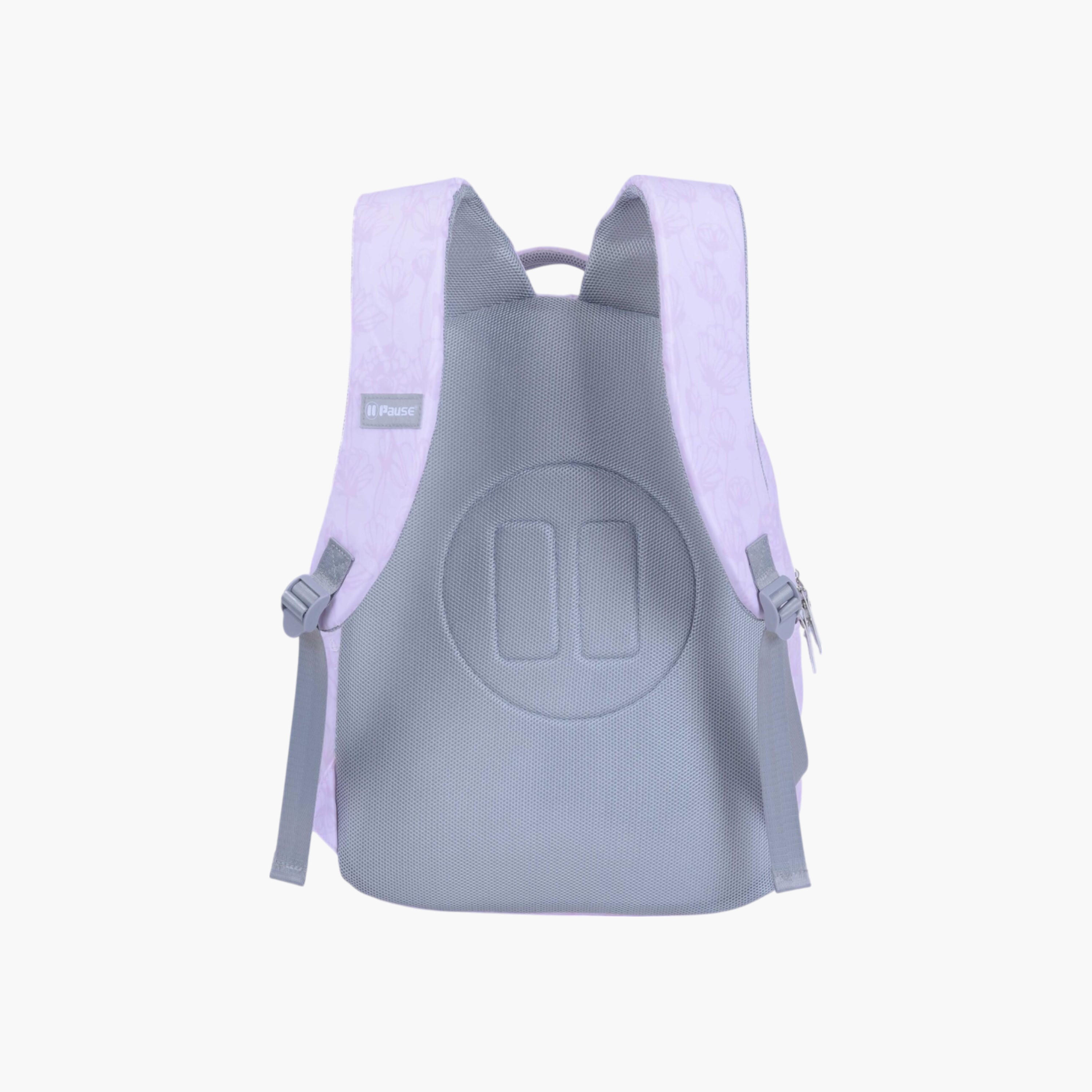 PAUSE Floral Print Backpack with Adjustable Straps and Zip Closure - 6x12x21 cms-school-bagsandbackpacks-backpacks-image-2