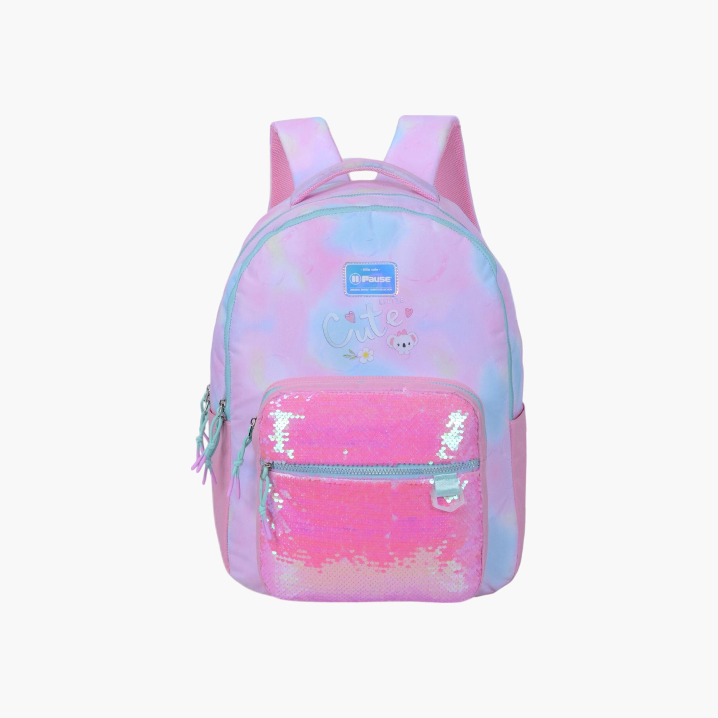 شنطة ظهر بحمالات كتف قابلة للتعديل وطبعات من بوز - 12x21سم-school-bagsandbackpacks-backpacks-image-2