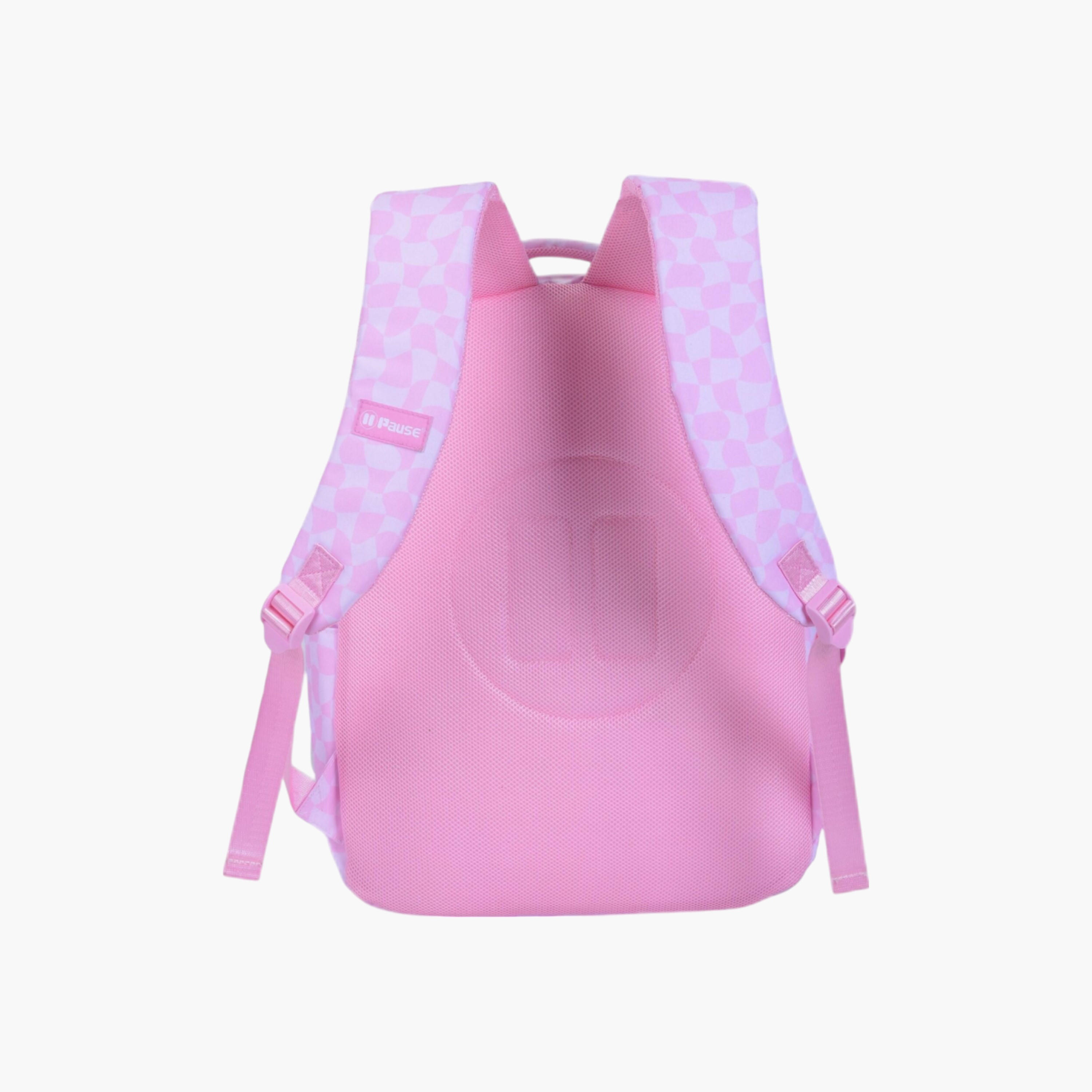 PAUSE Printed Backpack with Adjustable Straps and Zip Closure - 6x12x21 cms-school-bagsandbackpacks-backpacks-image-2