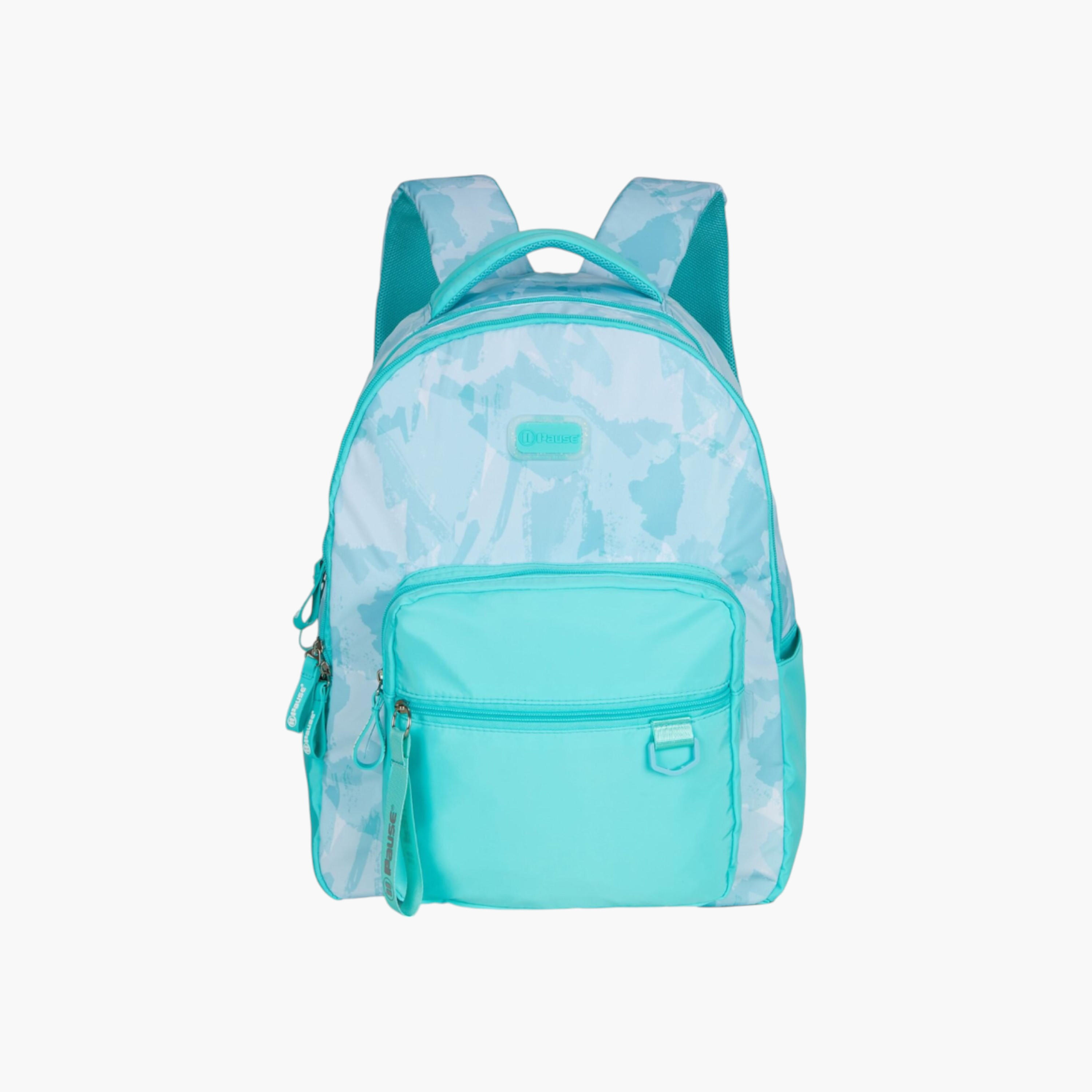 PAUSE Printed Backpack with Adjustable Shoulder Straps - 12x21 cms-school-bagsandbackpacks-backpacks-image-1