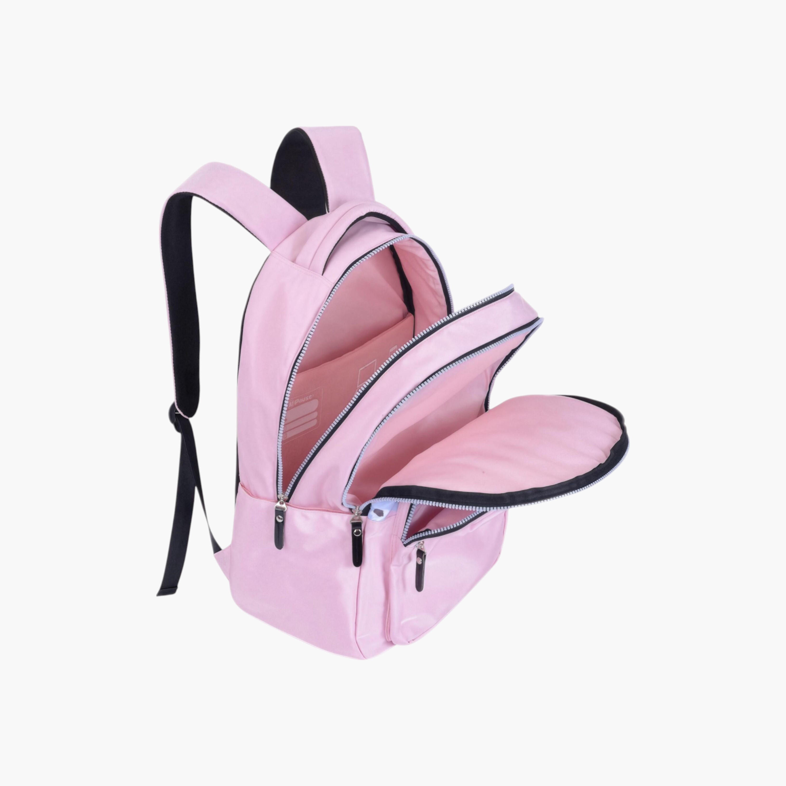 PAUSE Printed School Backpack with Adjustable Shoulder Straps - 12x21 cms-school-bagsandbackpacks-backpacks-image-3