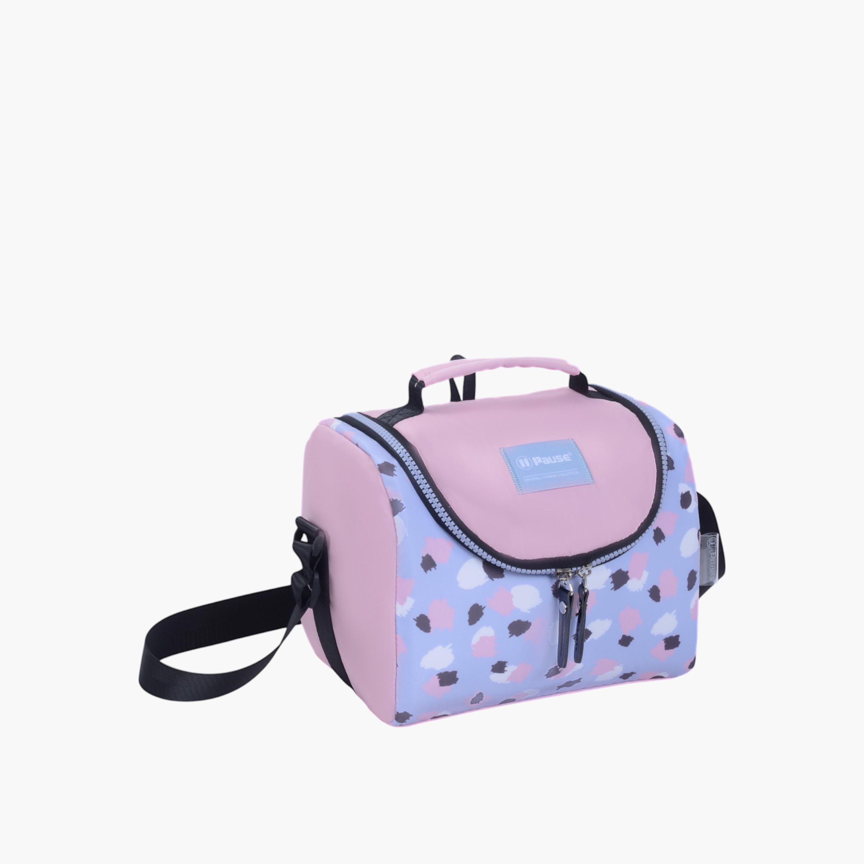 شنطة غداء عازلة للحرارة بسحاب إغلاق وطبعات من بوز-school-lunchessentials-lunchbags-image-1