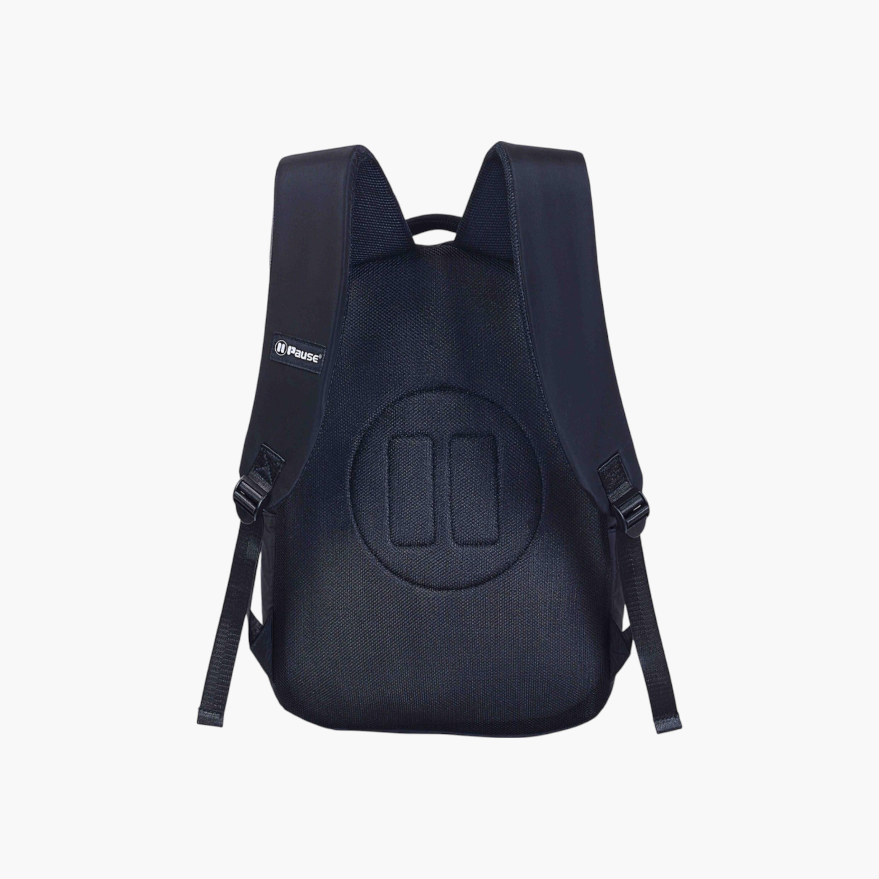 PAUSE Printed Backpack with Adjustable Straps and Zip Closure - 6x12x21 cms-school-bagsandbackpacks-backpacks-image-2