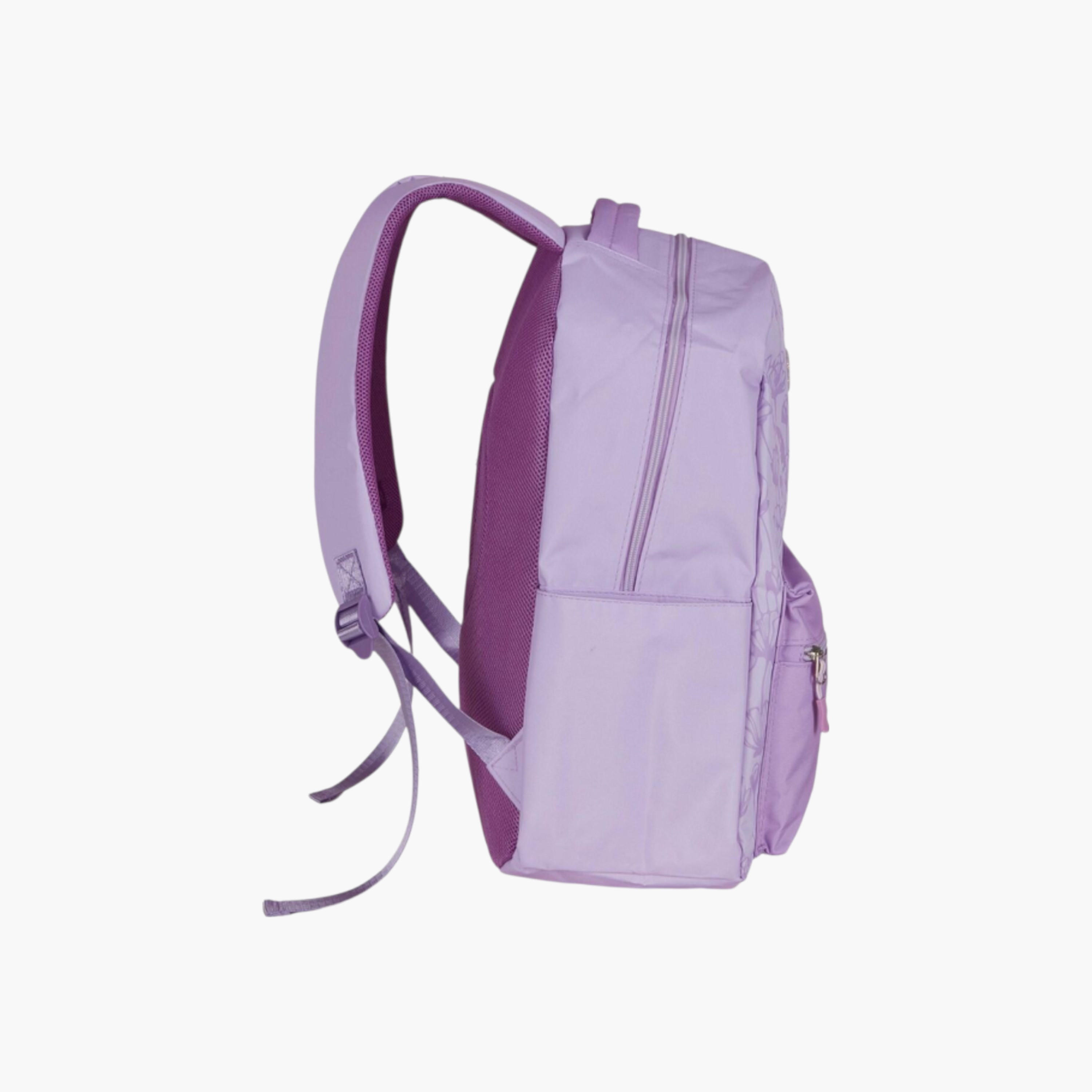 شنطة ظهر بأحزمة قابلة للتعديل وسحاب إغلاق وطبعات من بوز - 6x12x21 سم-school-bagsandbackpacks-backpacks-image-3