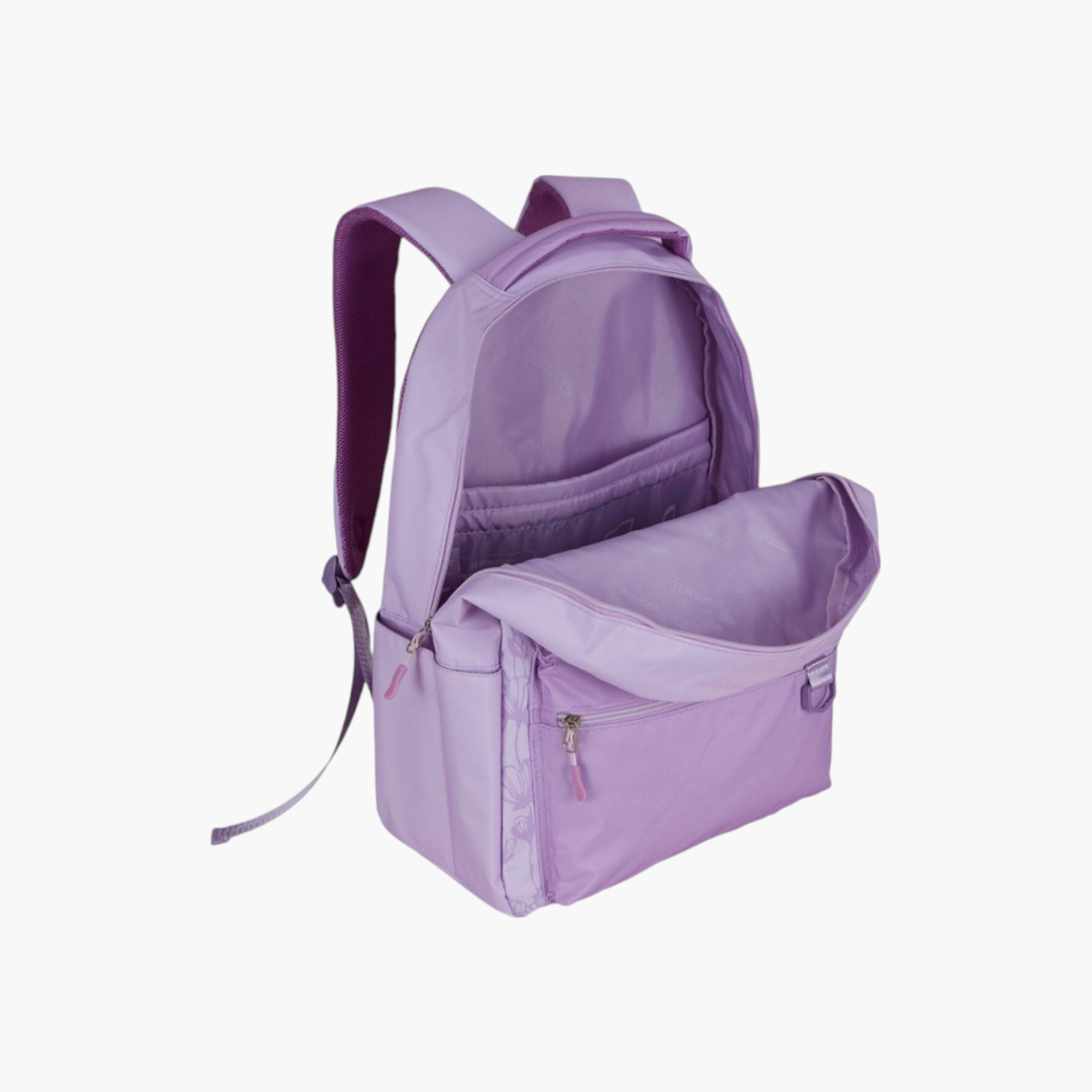 شنطة ظهر بأحزمة قابلة للتعديل وسحاب إغلاق وطبعات من بوز - 6x12x21 سم-school-bagsandbackpacks-backpacks-image-4