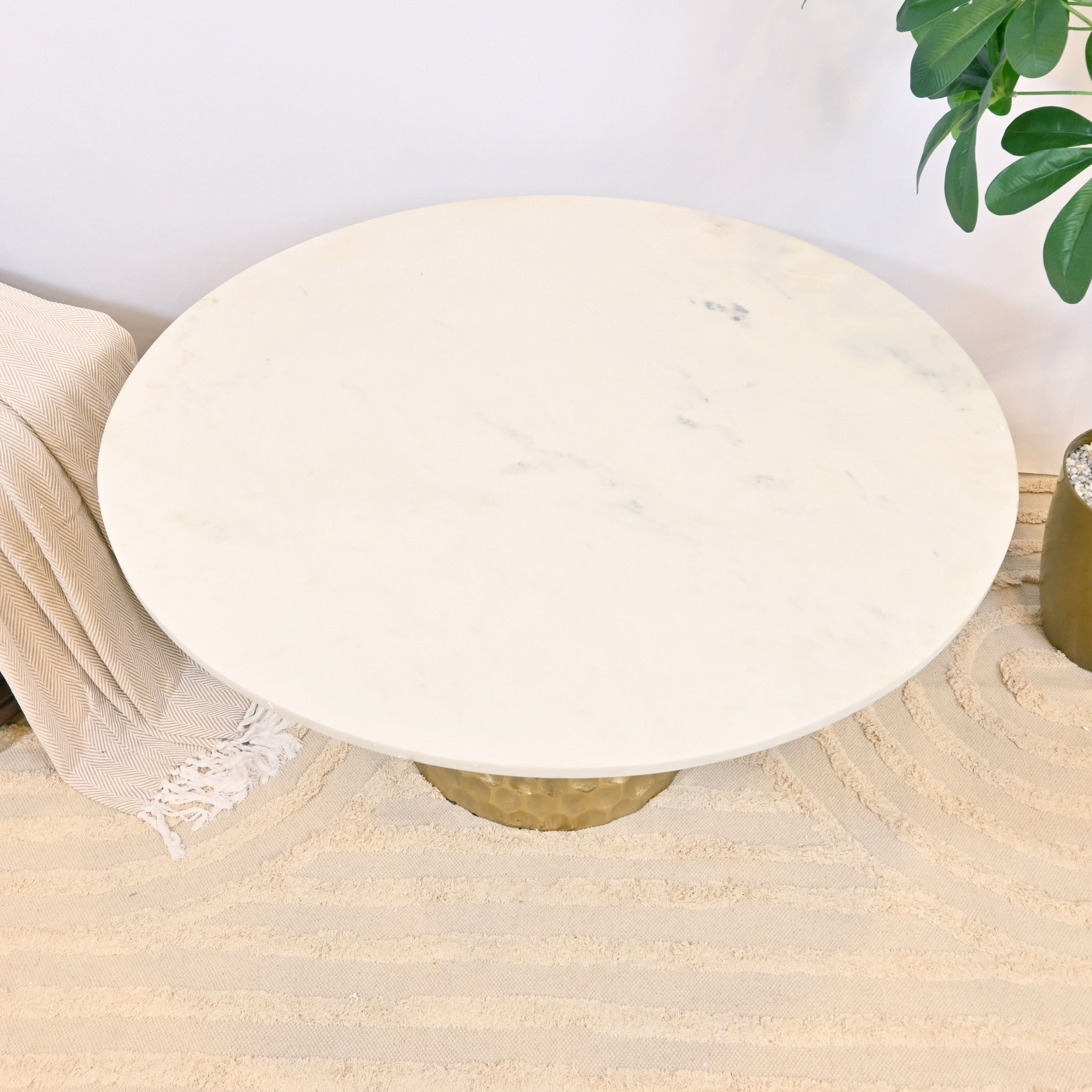 Crafted by Lifestyle Marble Top Coffee Table-furniture-livingroom-coffeetables-image-3