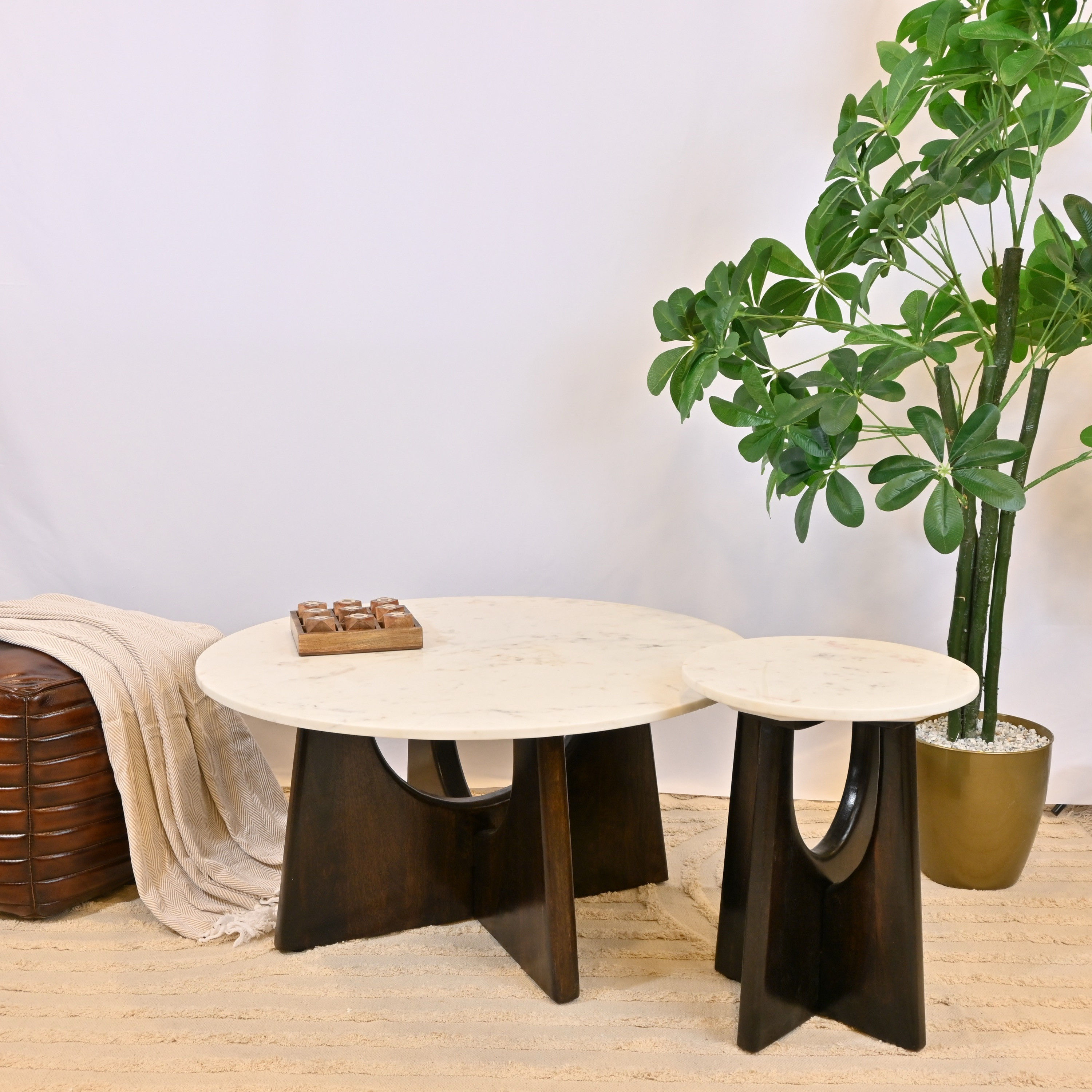 طاولة قهوة بسطح رخام صنعت بواسطة لايف ستايل-furniture-livingroom-coffeetables-image-4