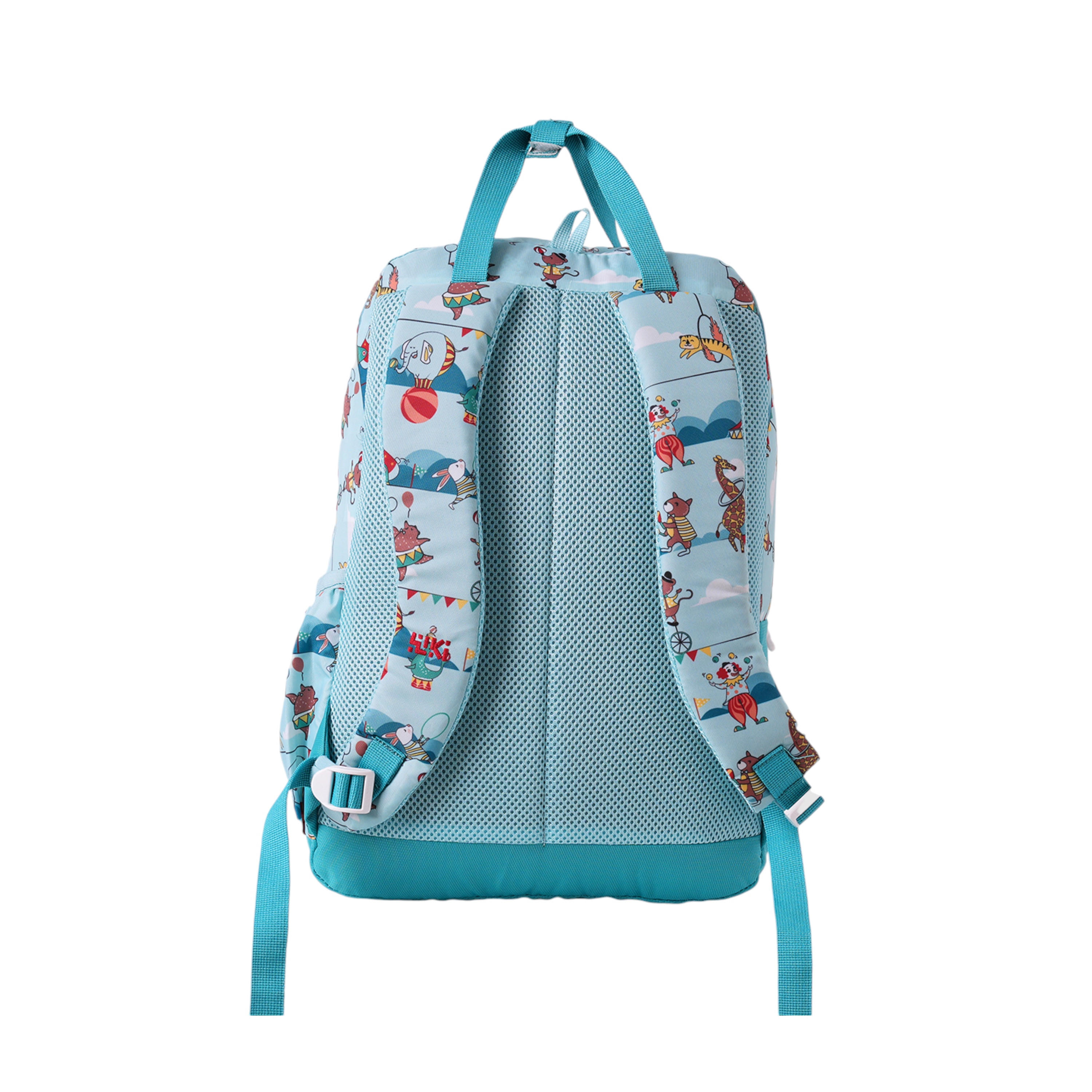 شنطة ظهر مدرسية بحمالات كتف قابلة للتعديل وطبعات من وايلد كرافت ويكي - 16x16x42 سم-school-bagsandbackpacks-backpacks-image-7