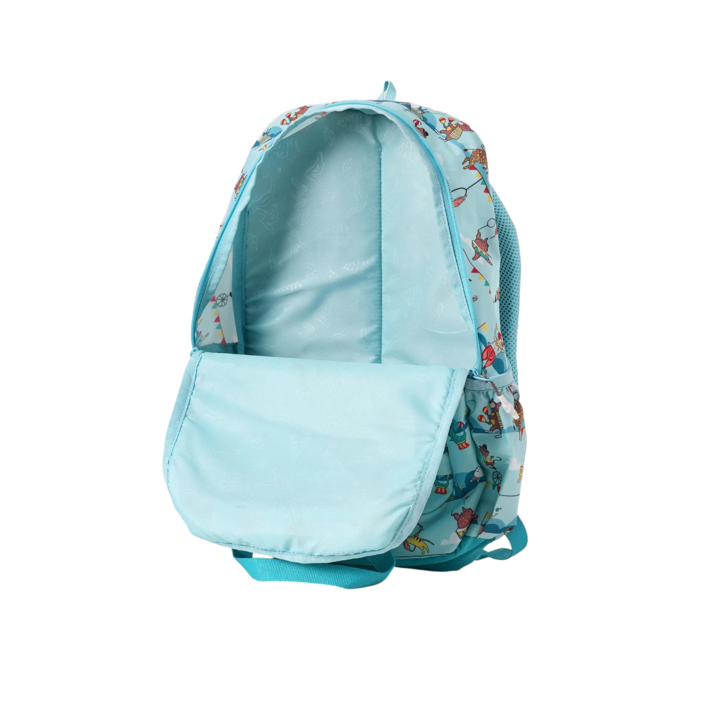 شنطة ظهر مدرسية بحمالات كتف قابلة للتعديل وطبعات من وايلد كرافت ويكي - 16x16x42 سم-school-bagsandbackpacks-backpacks-image-8