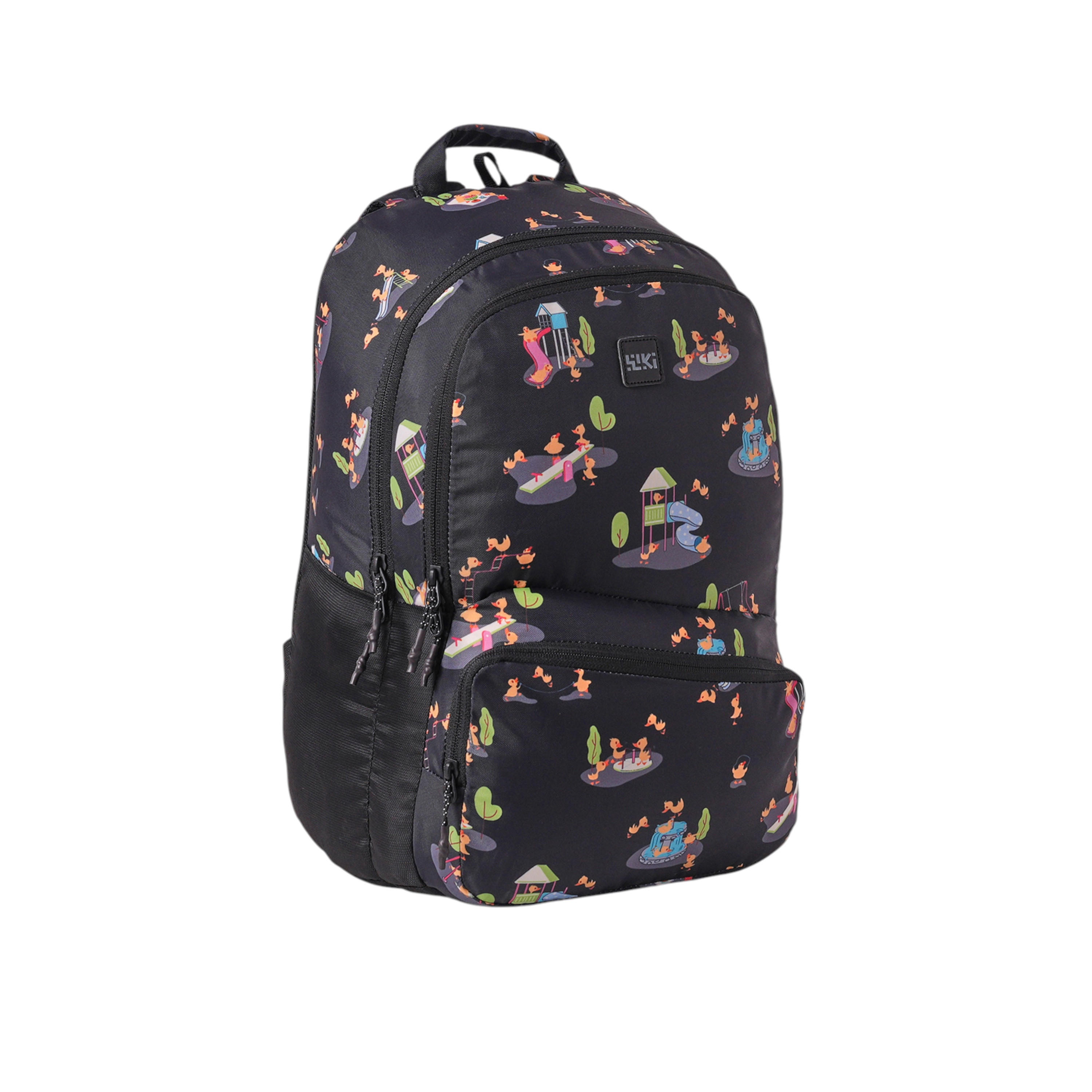 Wildcraft Wiki Duck Print School Backpack with Adjustable Shoulder Straps - 17x17x42 cms-school-bagsandbackpacks-backpacks-image-6