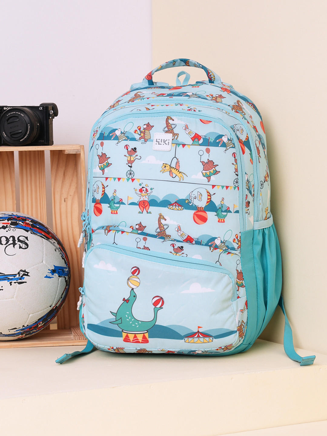 Wildcraft Wiki Printed School Backpack with Adjustable Shoulder Straps - 17x17x42 cms-school-bagsandbackpacks-backpacks-image-12