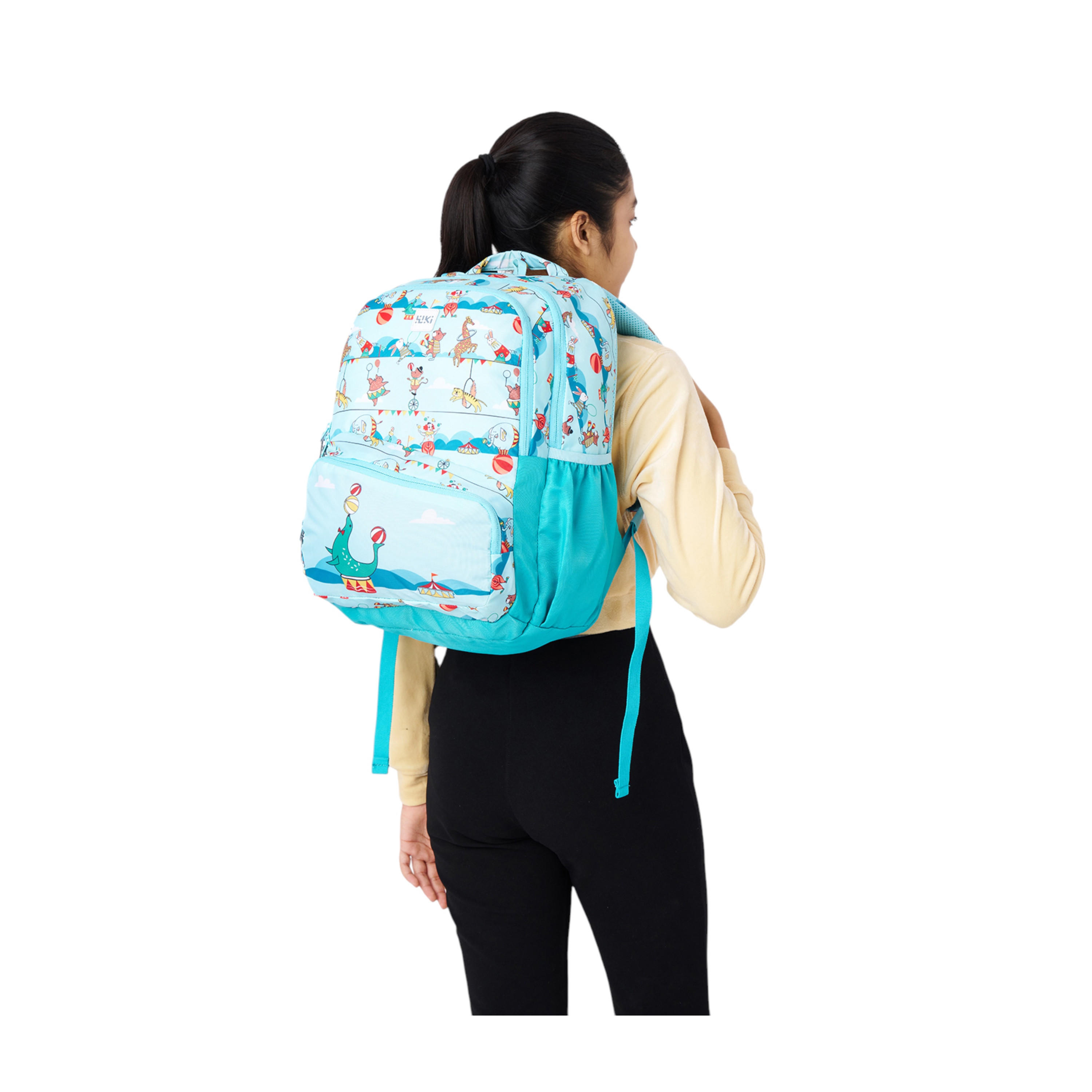 Wildcraft Wiki Printed School Backpack with Adjustable Shoulder Straps - 17x17x42 cms-school-bagsandbackpacks-backpacks-image-4