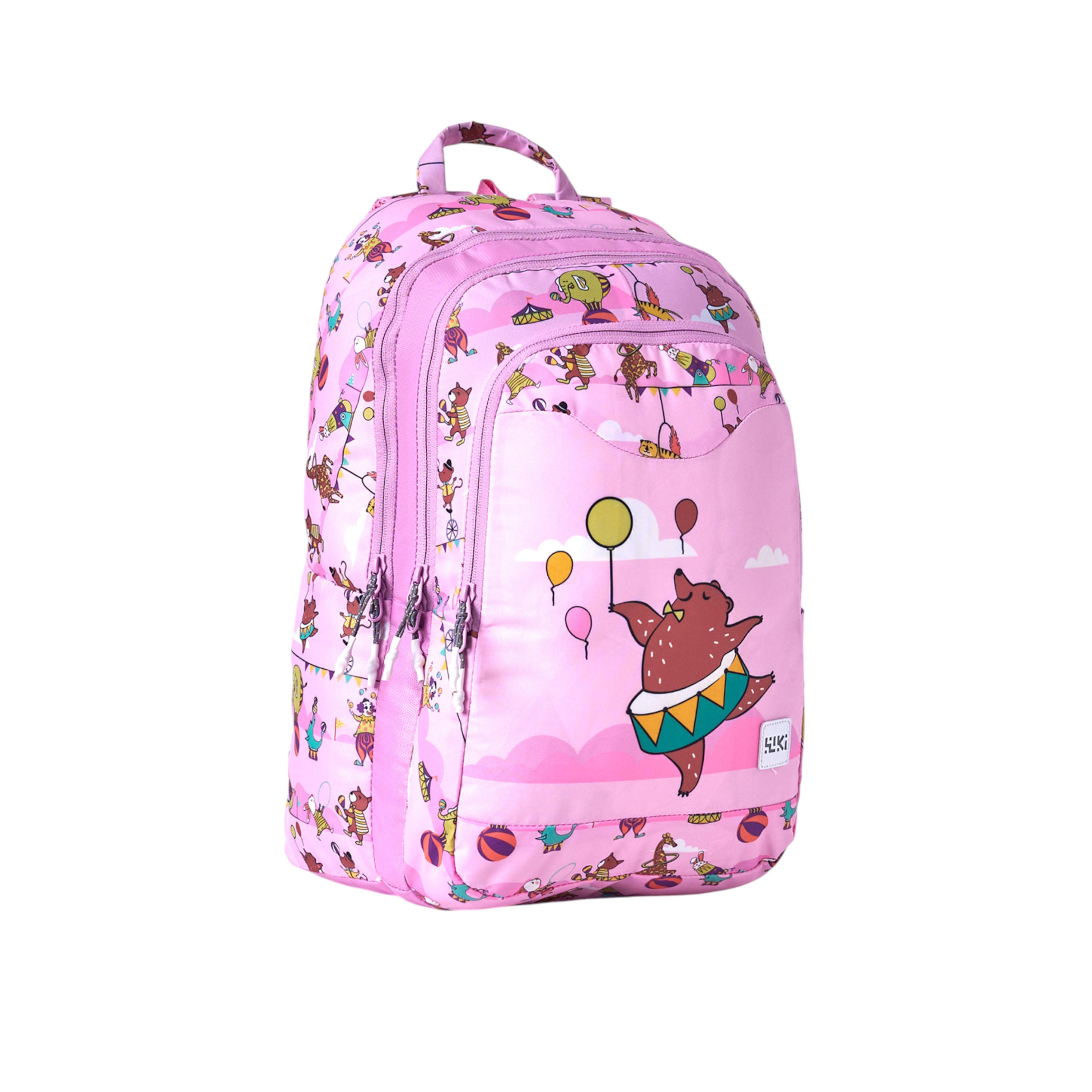 Wildcraft Wiki Printed Backpack with Adjustable Straps and Zip Closure - 23x23x42 cms-school-bagsandbackpacks-backpacks-image-7