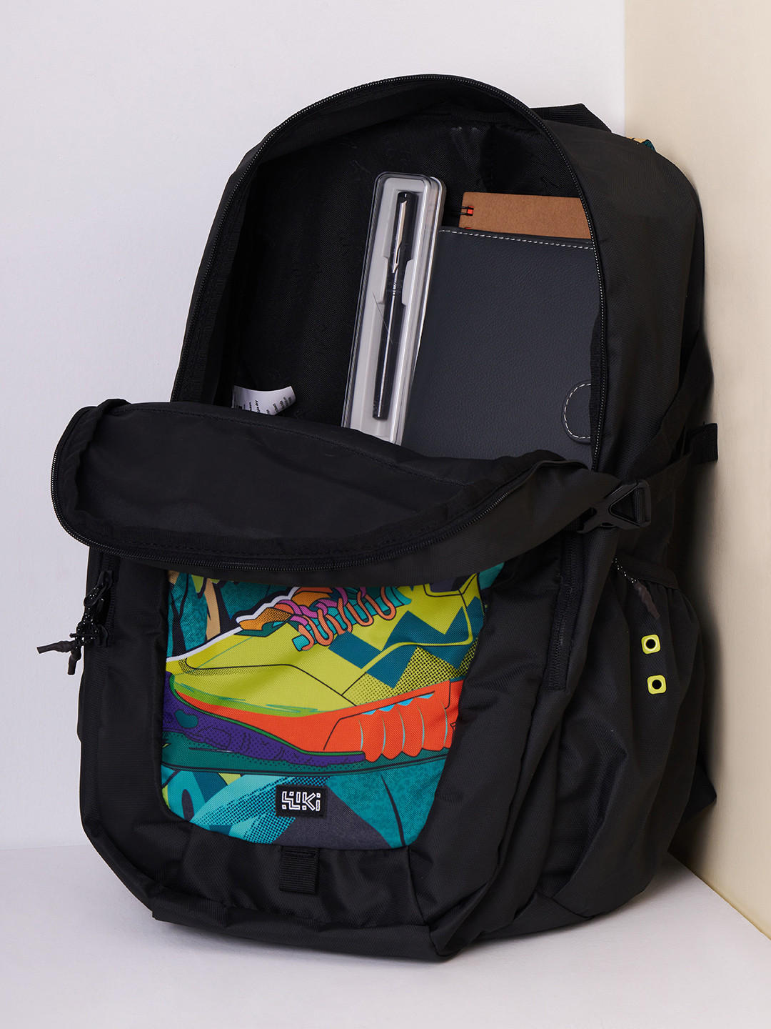 Wildcraft Wiki Printed School Backpack with Adjustable Shoulder Straps - 23x23x47 cms-school-bagsandbackpacks-backpacks-image-10