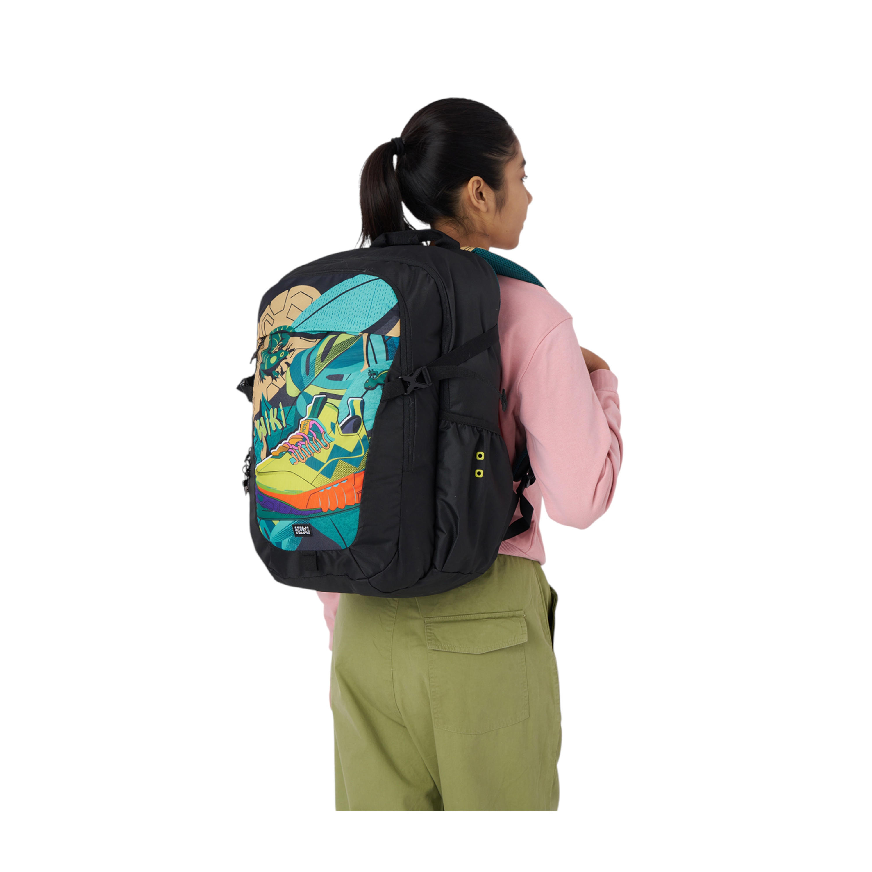 Wildcraft Wiki Printed School Backpack with Adjustable Shoulder Straps - 23x23x47 cms-school-bagsandbackpacks-backpacks-image-3