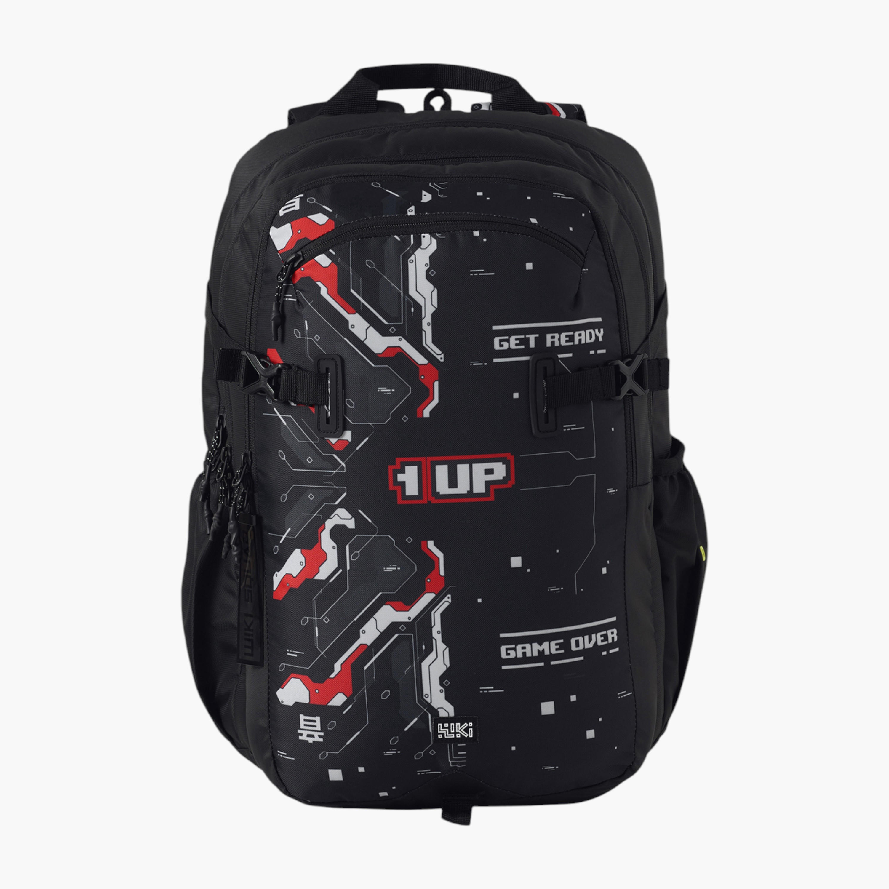 Wildcraft Wiki Gamer Print Backpack with Padded Straps - 25x25x50 cms-school-bagsandbackpacks-backpacks-image-1