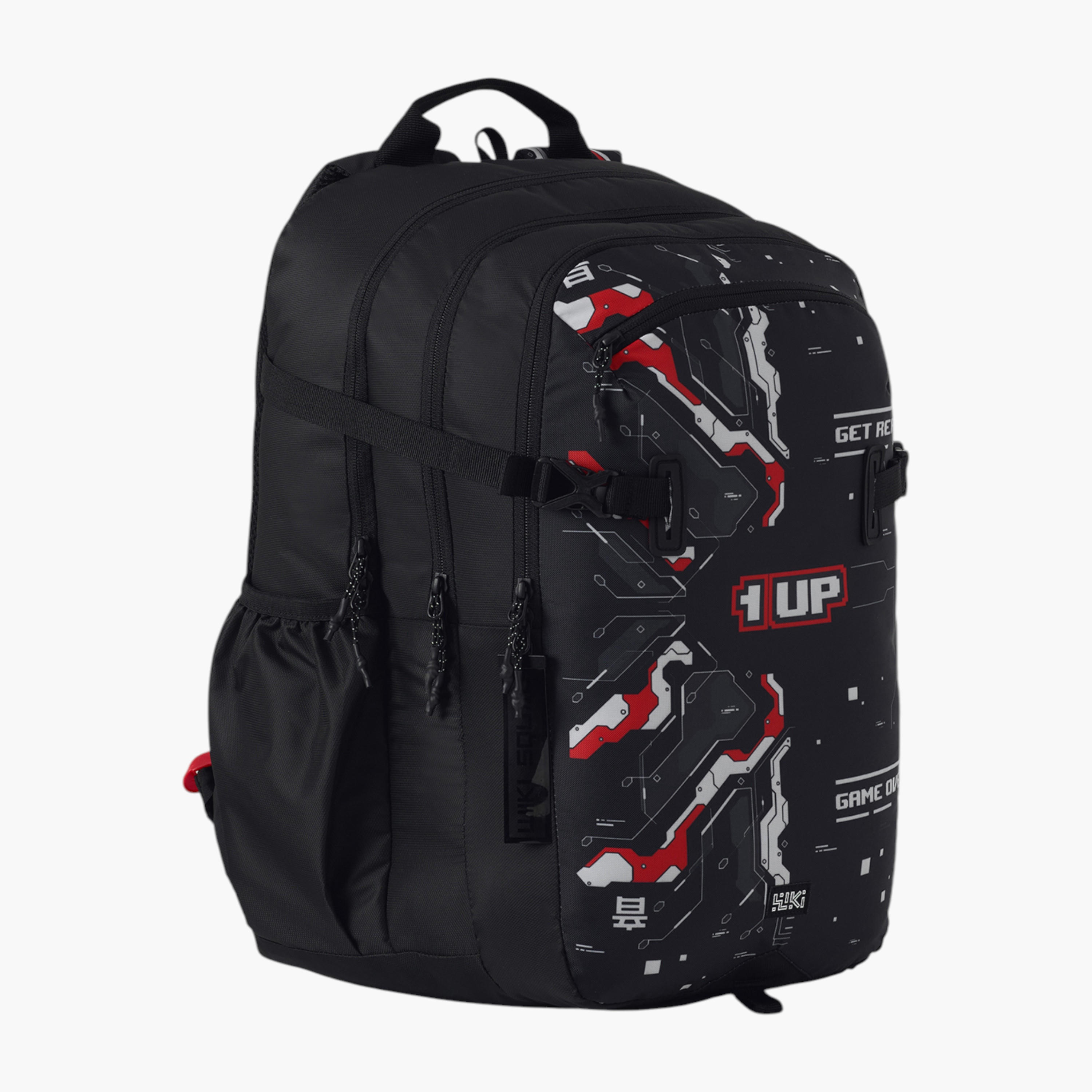 Wildcraft Wiki Gamer Print Backpack with Padded Straps - 25x25x50 cms-school-bagsandbackpacks-backpacks-image-4