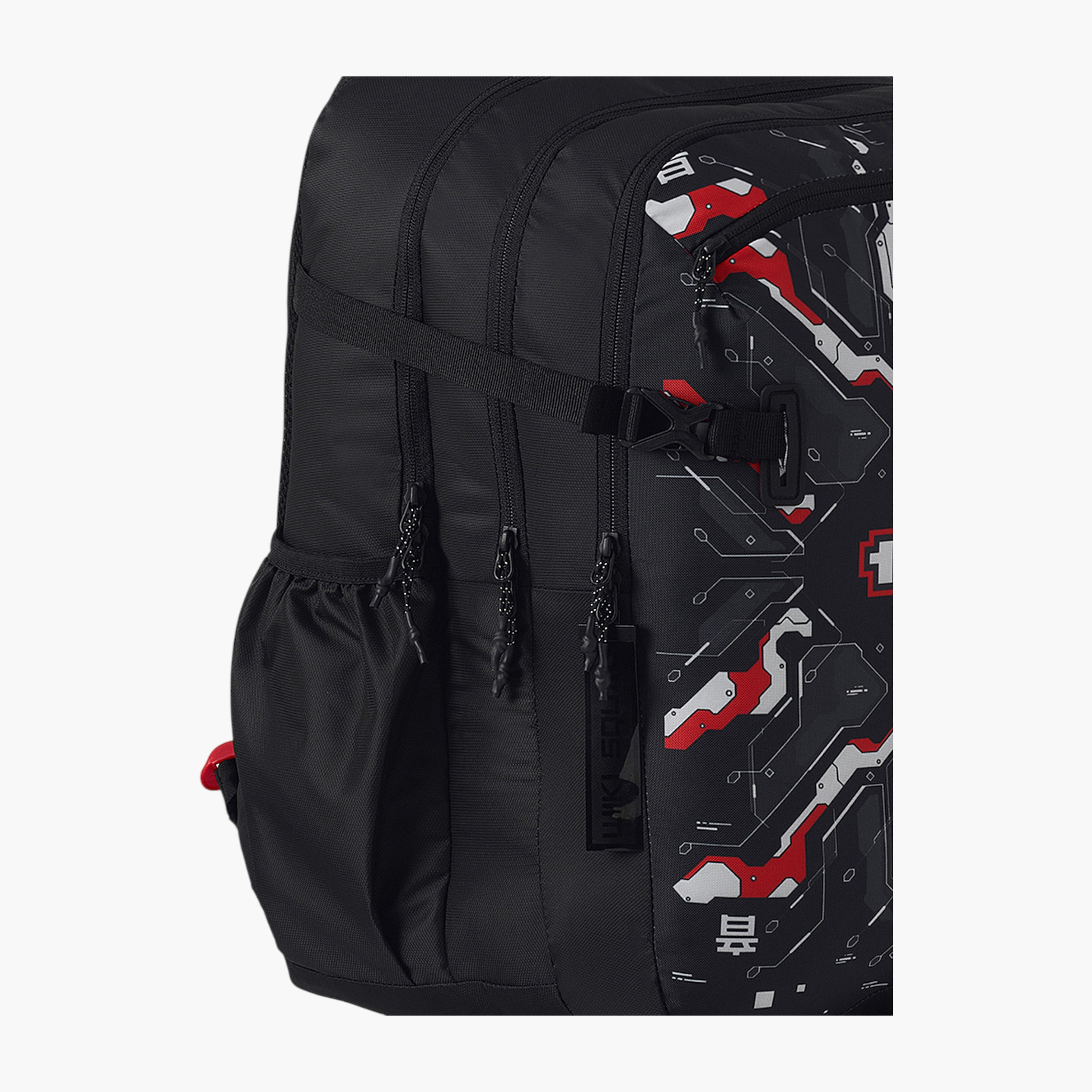 Wildcraft Wiki Gamer Print Backpack with Padded Straps - 25x25x50 cms-school-bagsandbackpacks-backpacks-image-6
