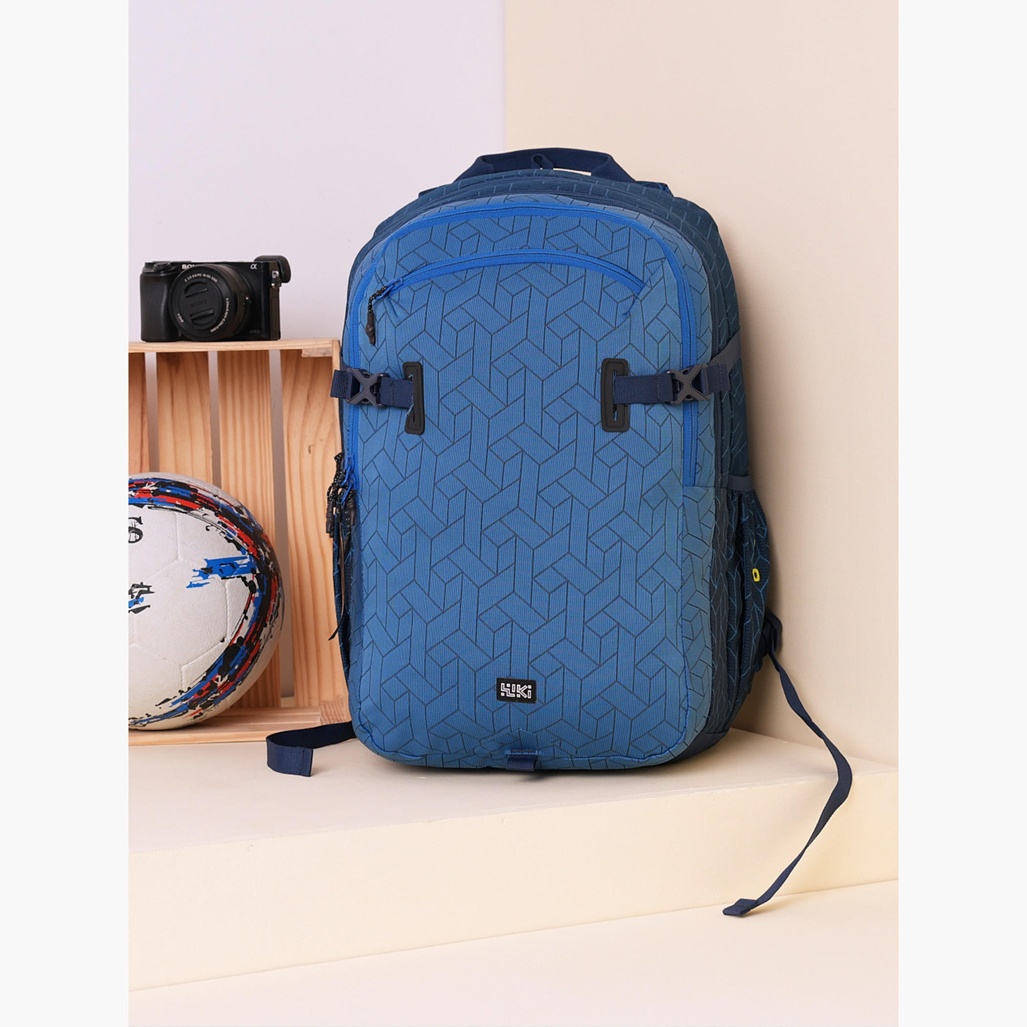 Wildcraft Wiki Printed School Backpack with Adjustable Shoulder Straps - 25x25x50 cms-school-bagsandbackpacks-backpacks-image-13