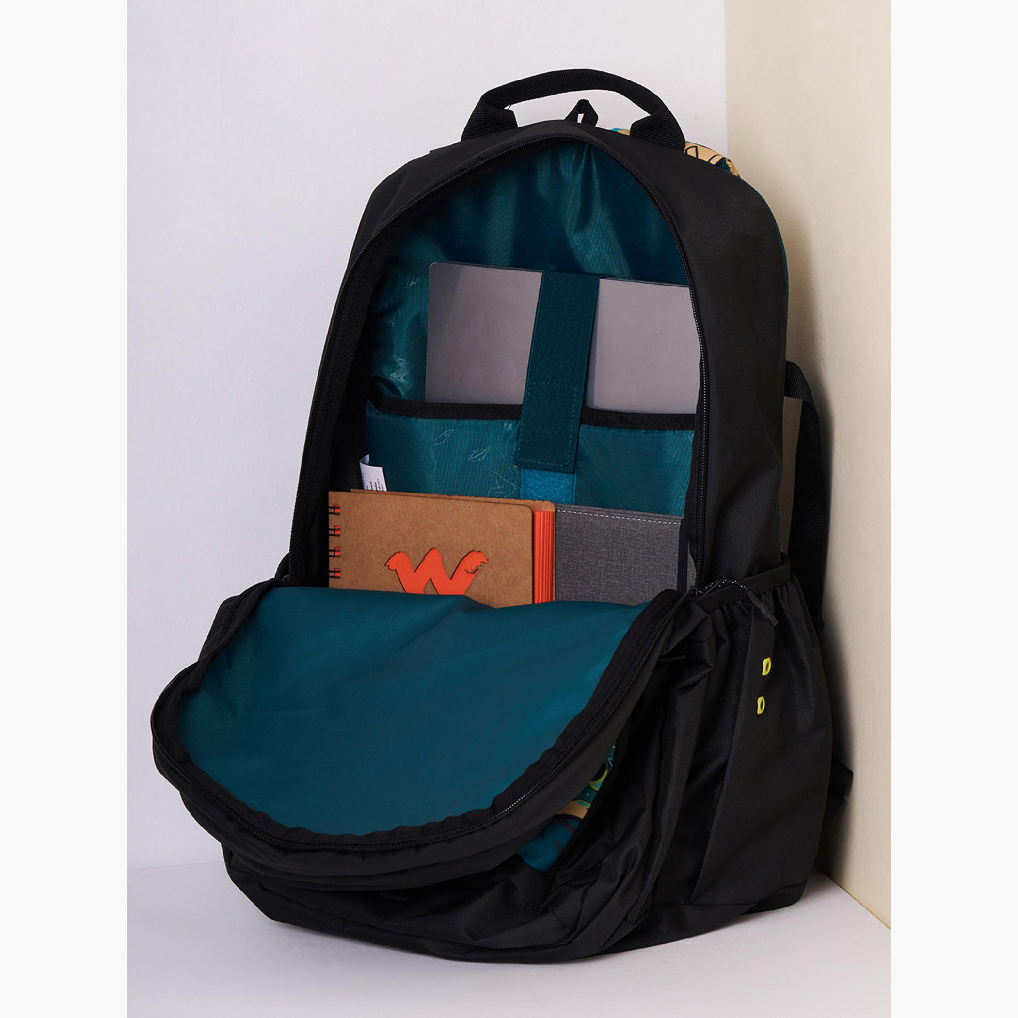 Wildcraft Wiki Printed Backpack with Adjustable Straps and Zip Closure - 25x25x50 cms-school-bagsandbackpacks-backpacks-image-10