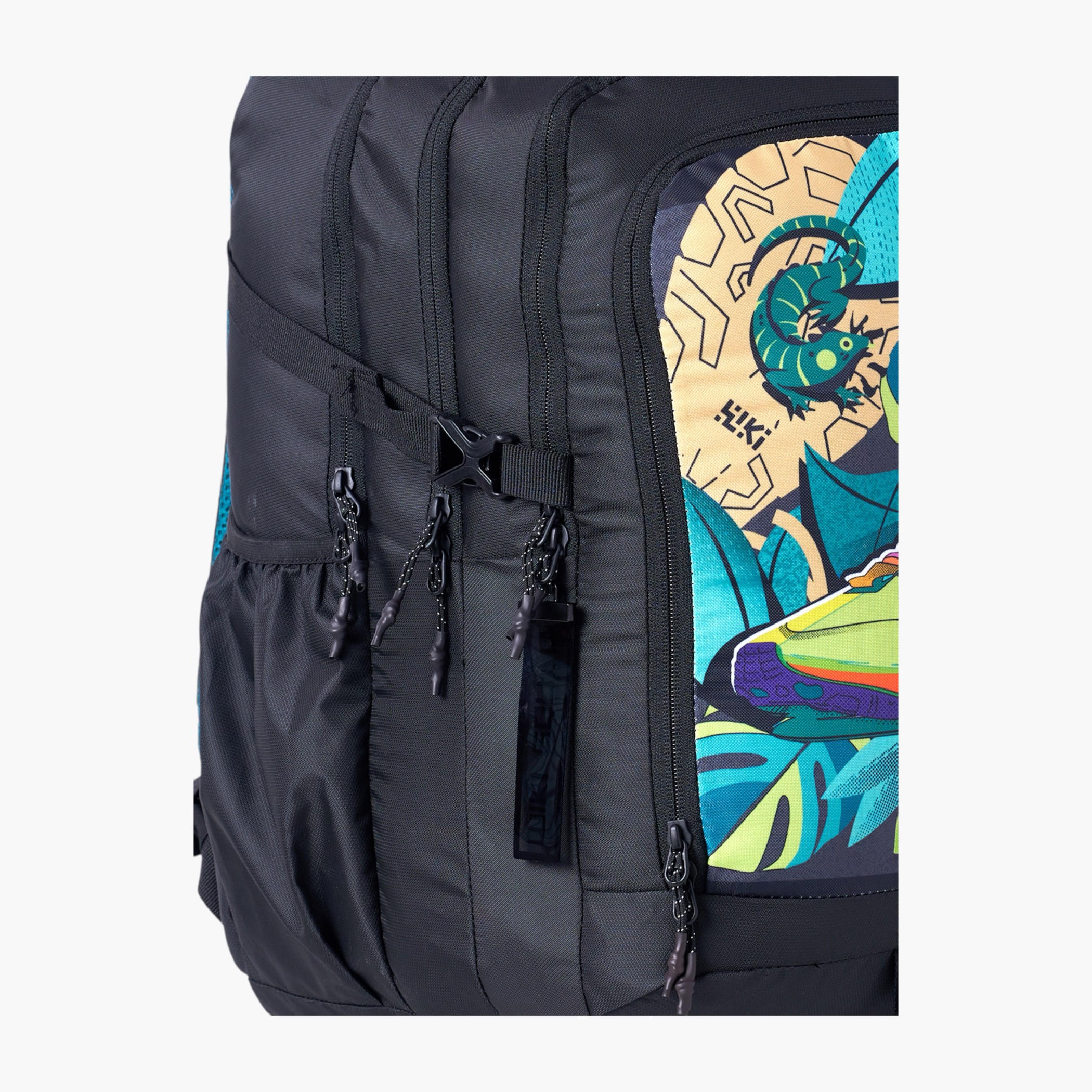Wildcraft Wiki Printed Backpack with Adjustable Straps and Zip Closure - 25x25x50 cms-school-bagsandbackpacks-backpacks-image-9