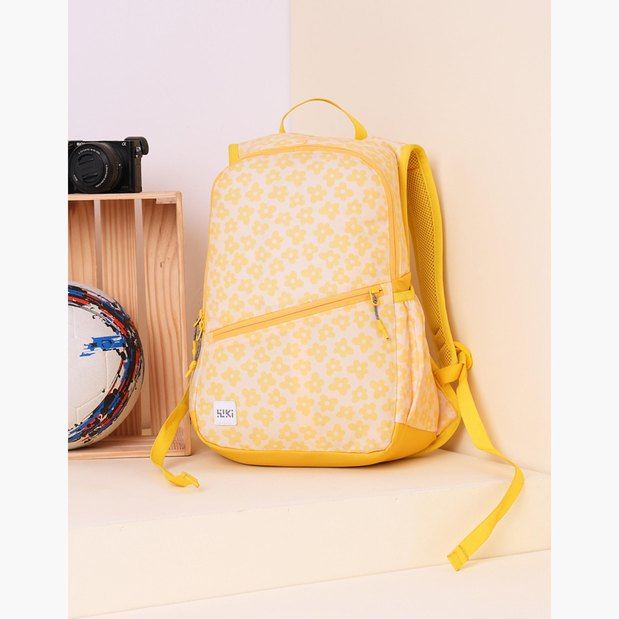 شنطة مدرسية بطبعات مع شنطة نقود صغيرة من وايلدكرافت - 13x13x41 سم-school-bagsandbackpacks-backpacks-image-12