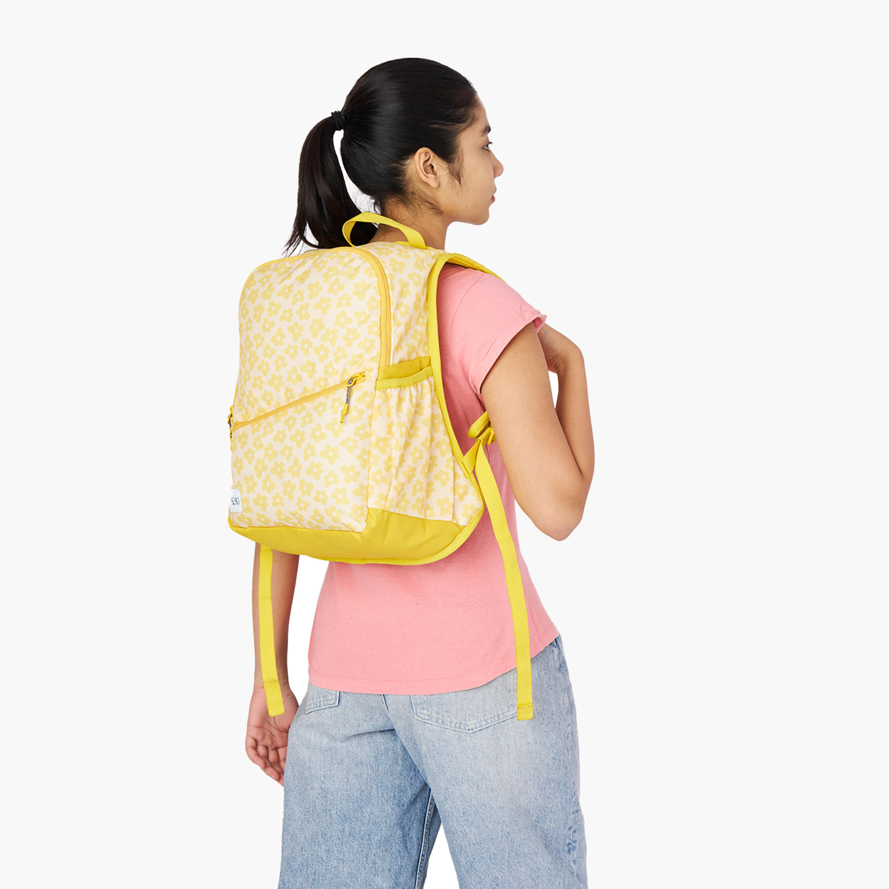 شنطة مدرسية بطبعات مع شنطة نقود صغيرة من وايلدكرافت - 13x13x41 سم-school-bagsandbackpacks-backpacks-image-4
