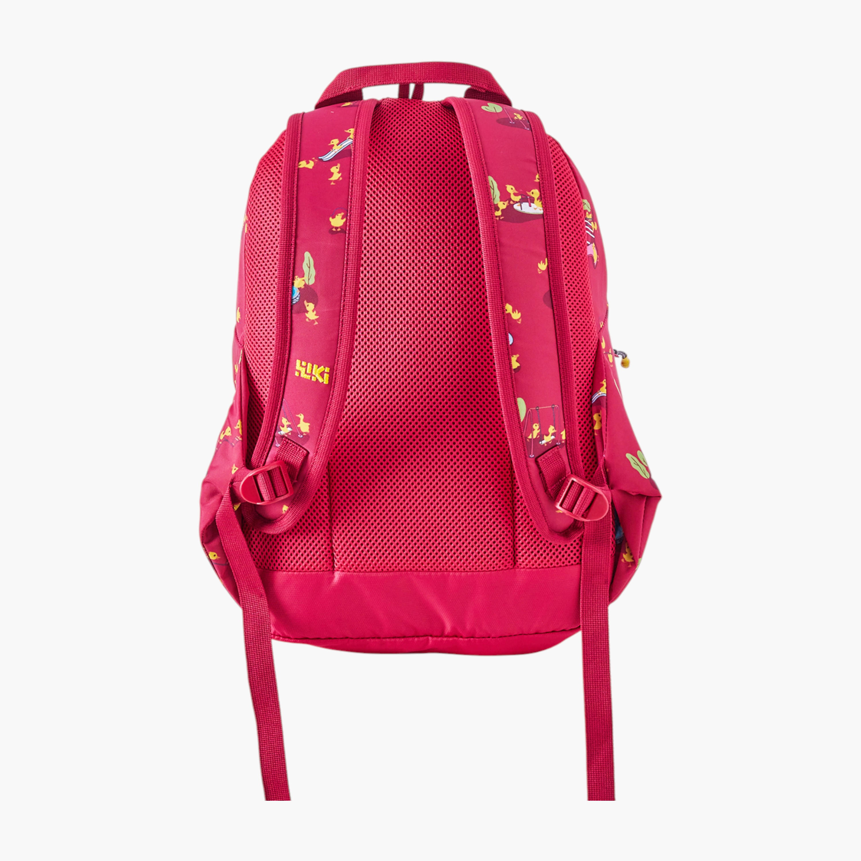 شنطة مدرسية بطبعات مع شنطة نقود صغيرة من وايلدكرافت - 19x19x41 سم-school-bagsandbackpacks-backpacks-image-8