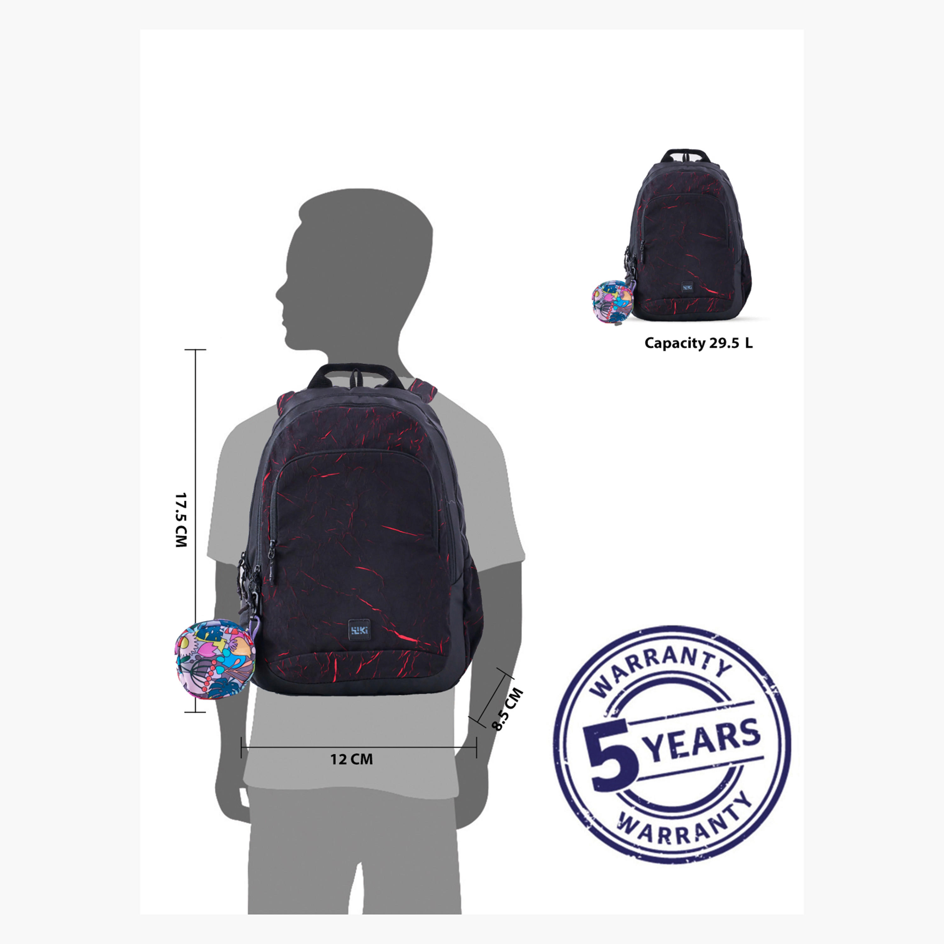 Wildcraft Wiki Printed School Backpack with Coin Pouch - 22x22x44 cms-school-bagsandbackpacks-backpacks-image-2