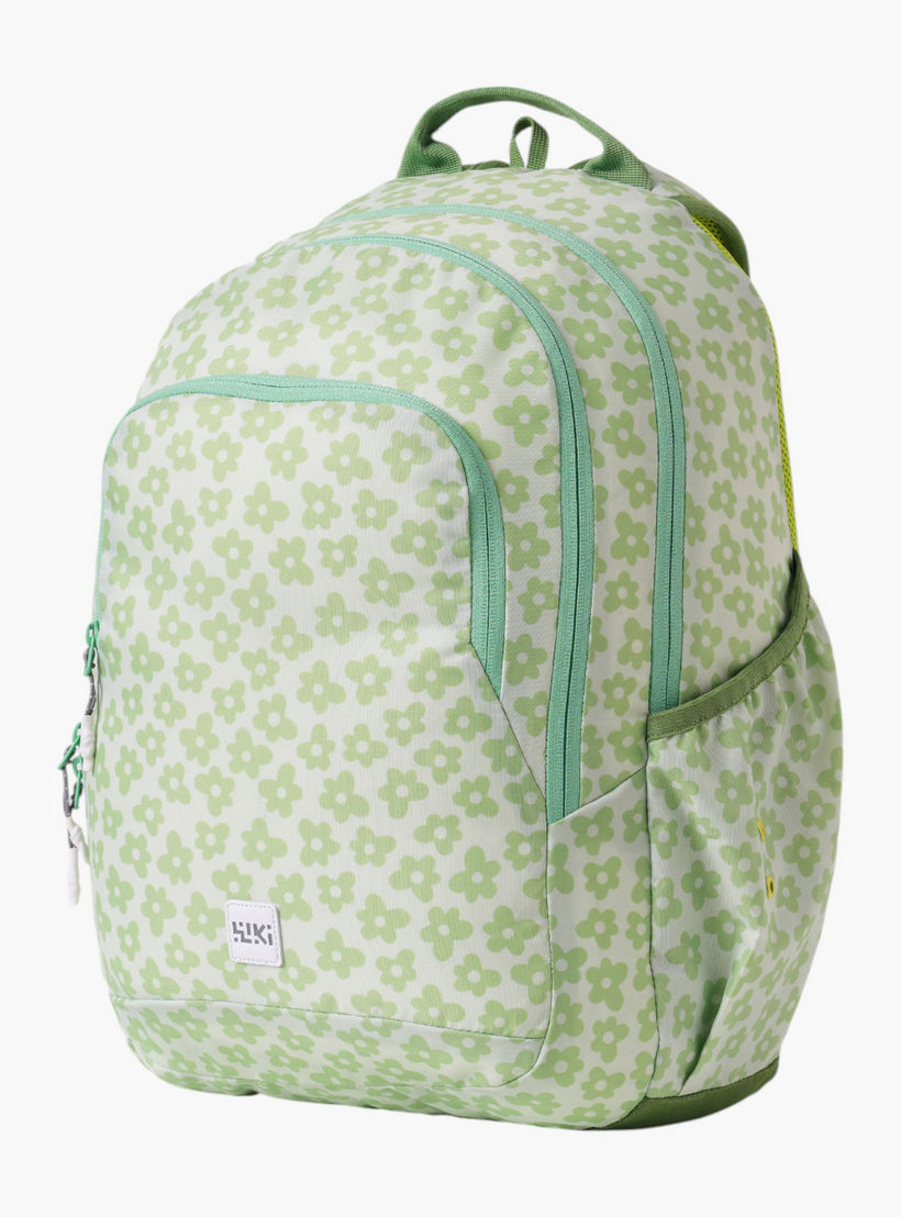 Wildcraft Wiki Floral Print School Backpack with Coin Pouch - 22x22x44 cm-school-bagsandbackpacks-backpacks-image-7