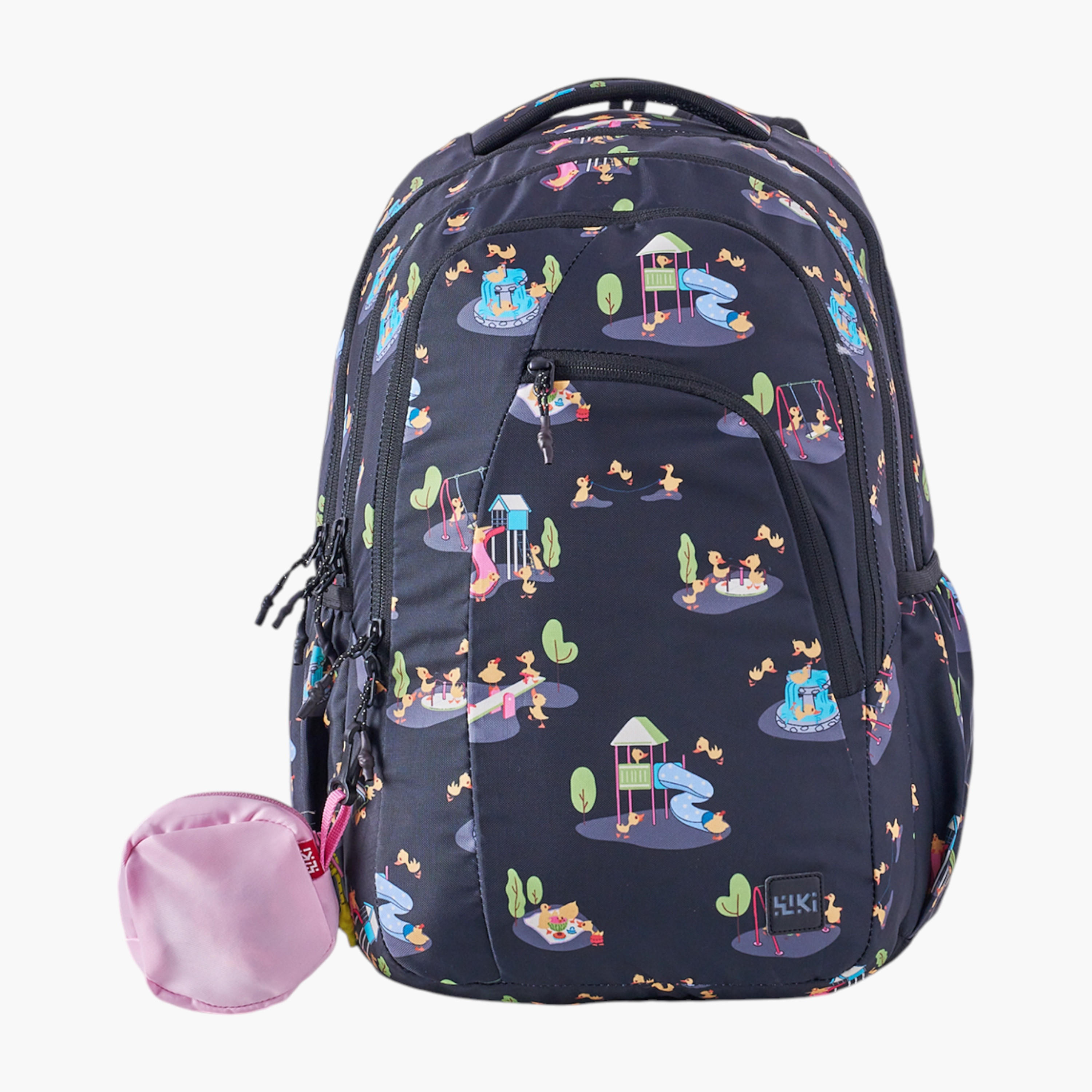 Wildcraft Wiki Printed Backpack with Detachable Pouch and Zip Closure - 23x23x44 cms-school-bagsandbackpacks-backpacks-image-1