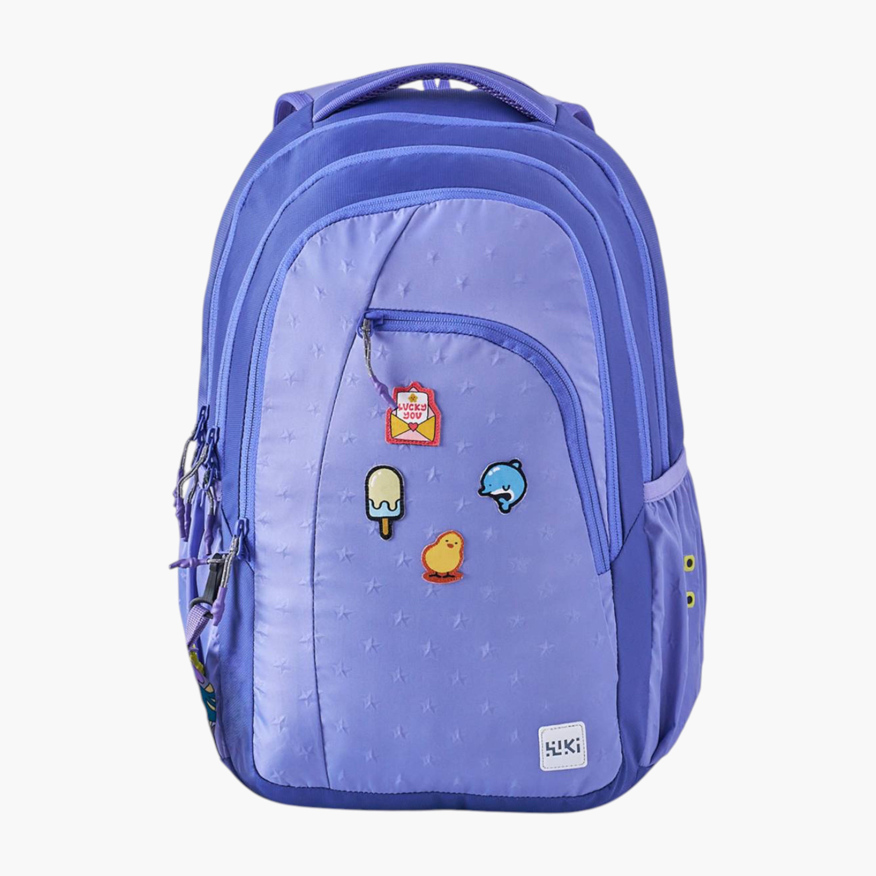 Wildcraft Wiki Printed School Backpack with Coin Pouch - 23x23x44 cms-school-bagsandbackpacks-backpacks-image-1
