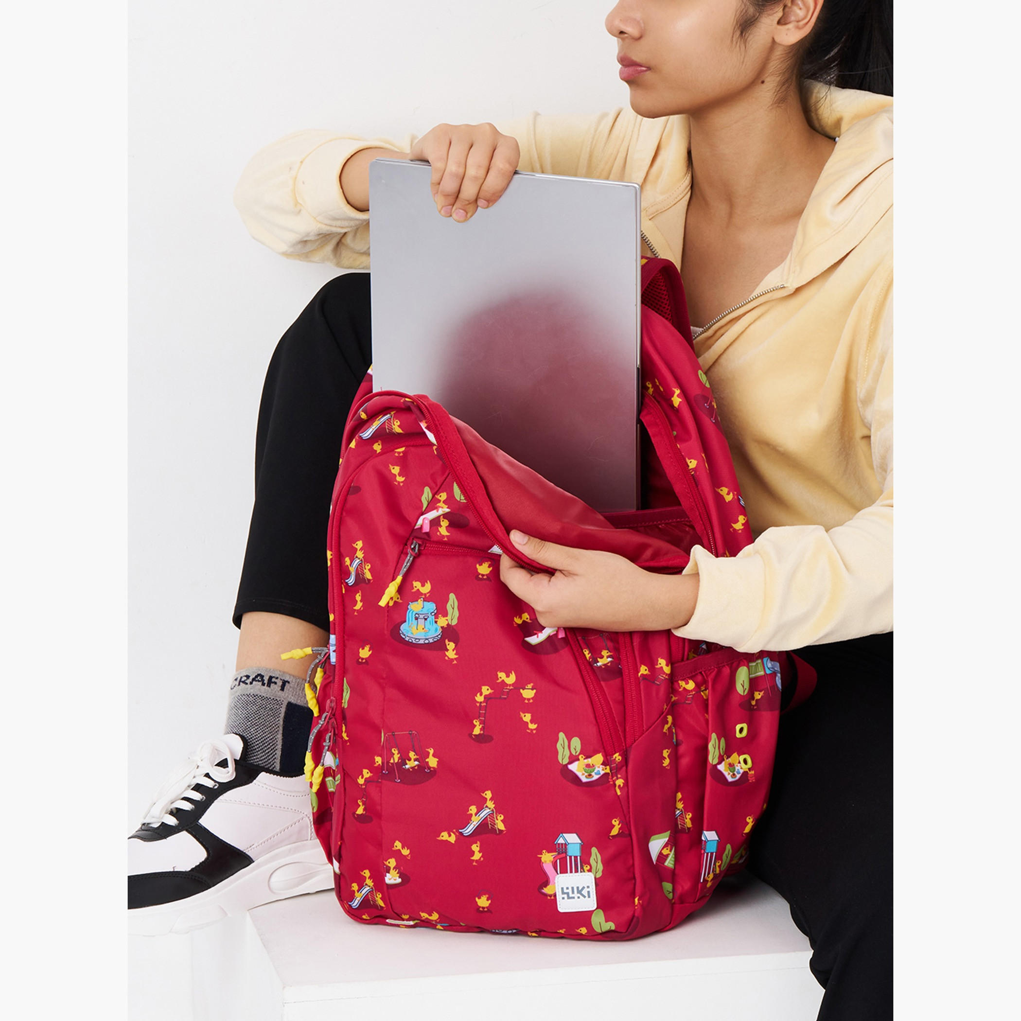 Wildcraft Wiki Printed School Backpack with Coin Pouch - 23x23x44 cms-school-bagsandbackpacks-backpacks-image-5